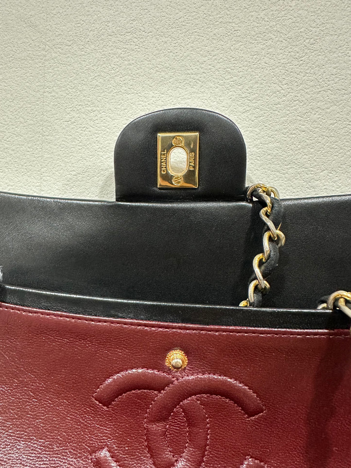 Chanel Double Flap 24K Gold plated (75058)