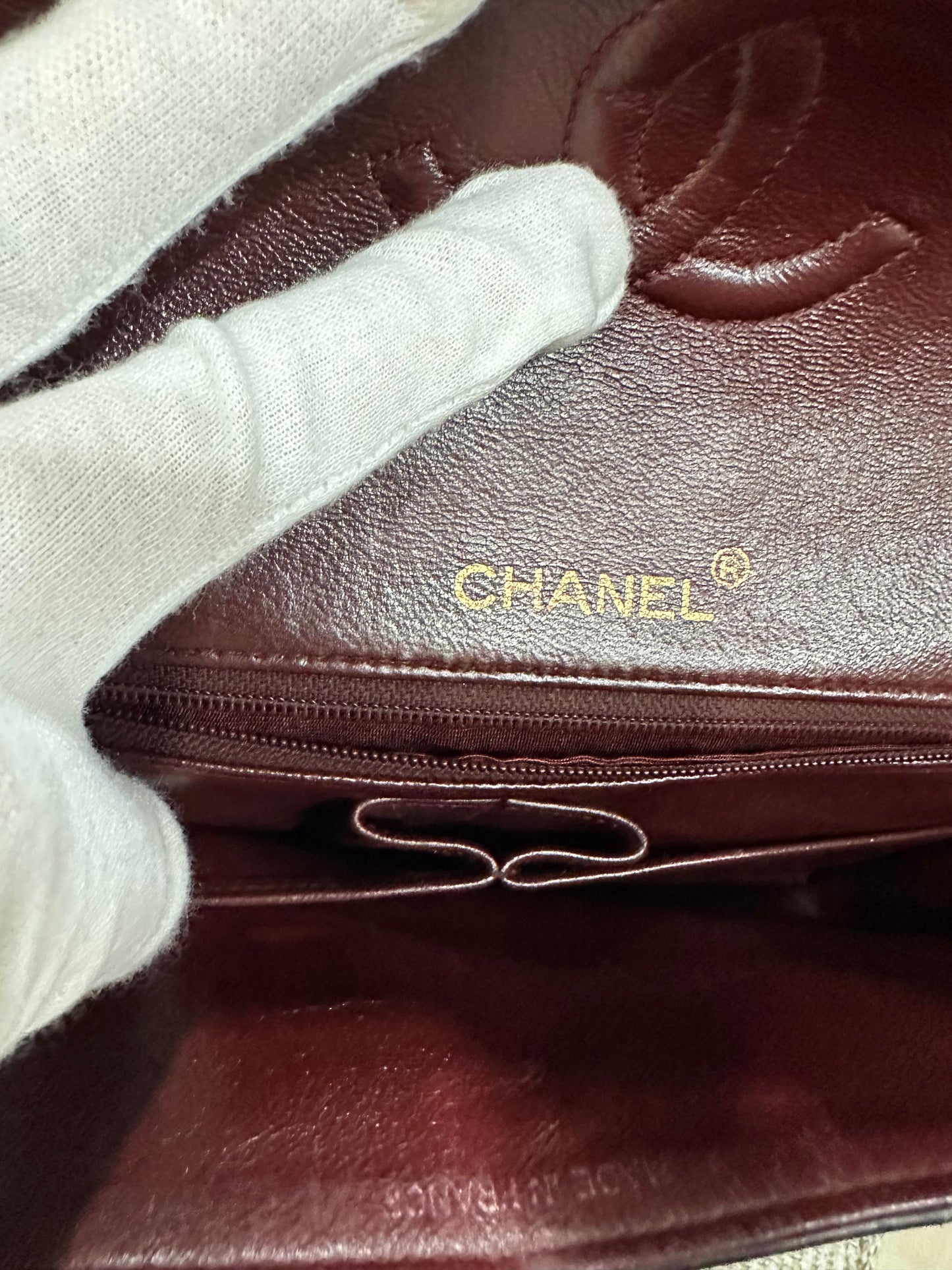 Chanel Double Flap 24K Gold plated (75058)