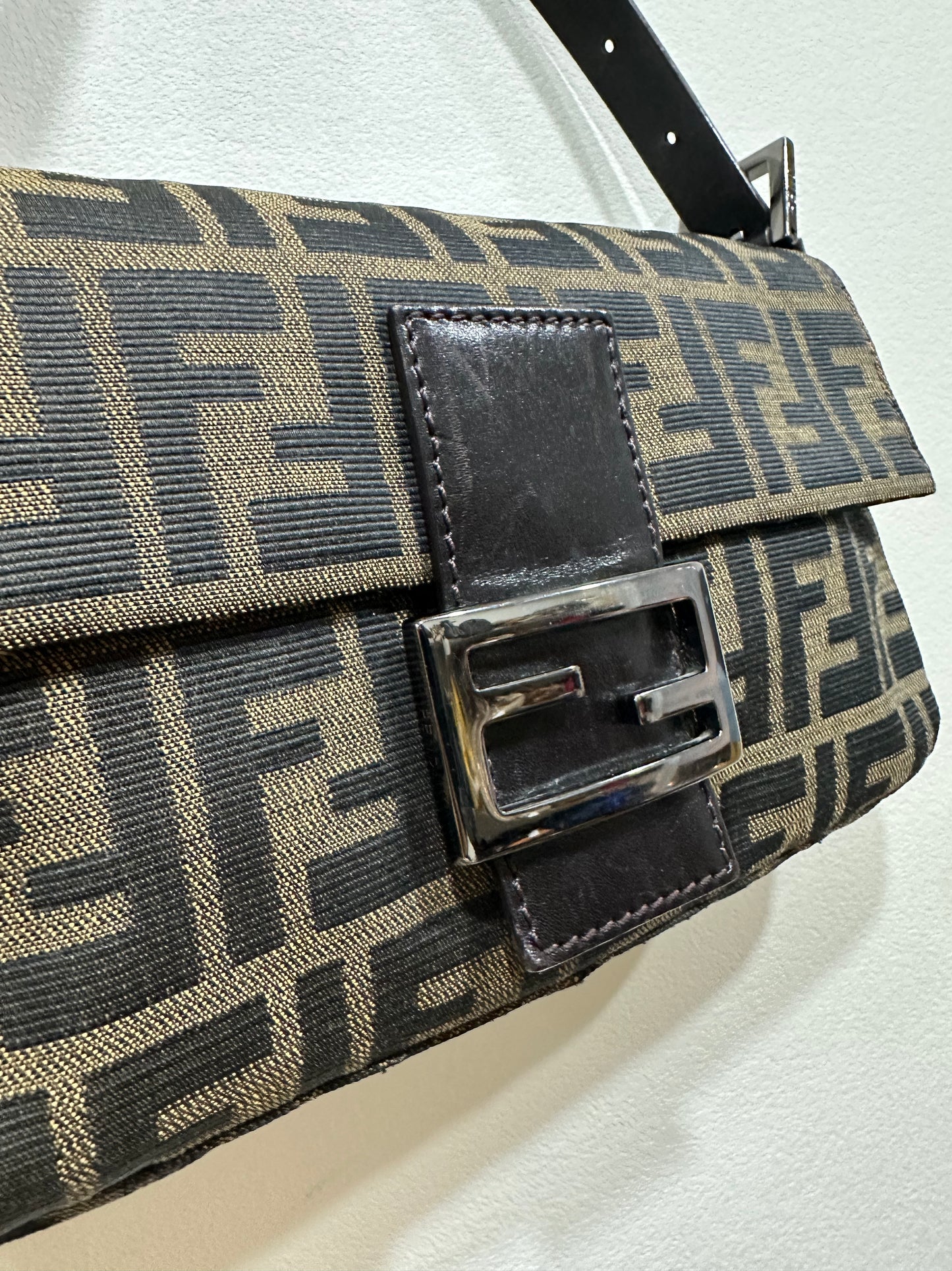 Fendi Baguette dark hardware
