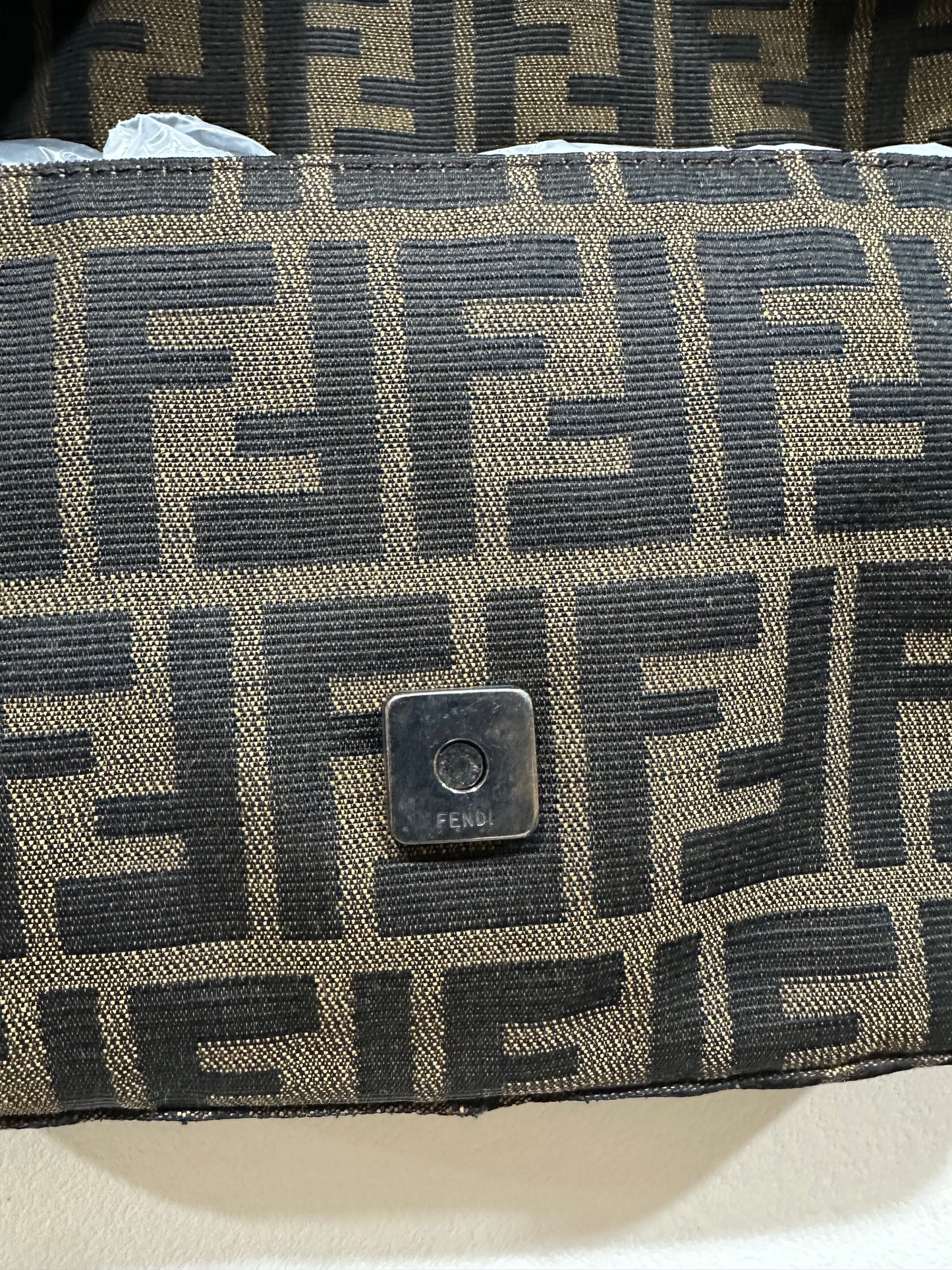 Fendi Baguette dark hardware