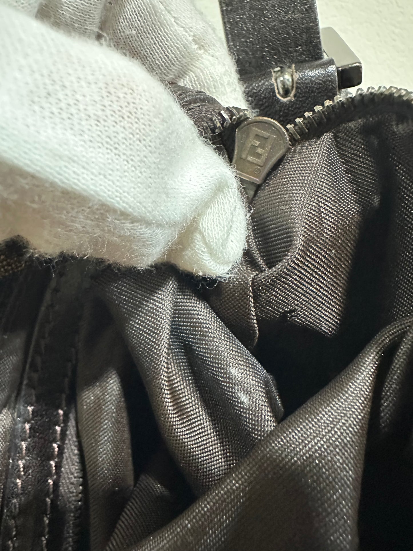 Fendi Baguette dark hardware