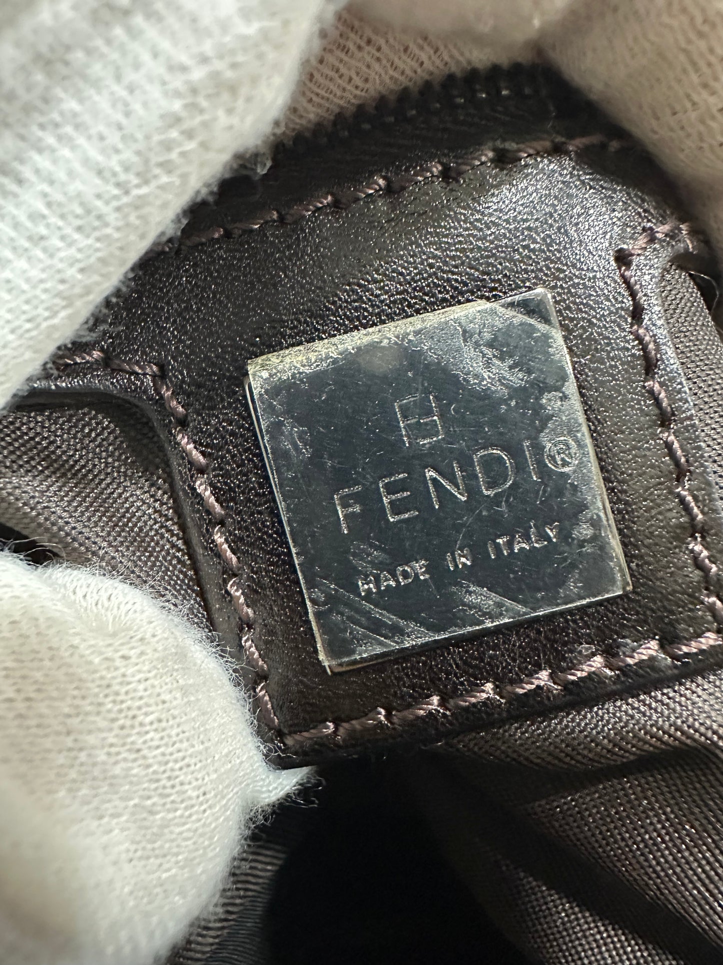 Fendi Baguette dark hardware