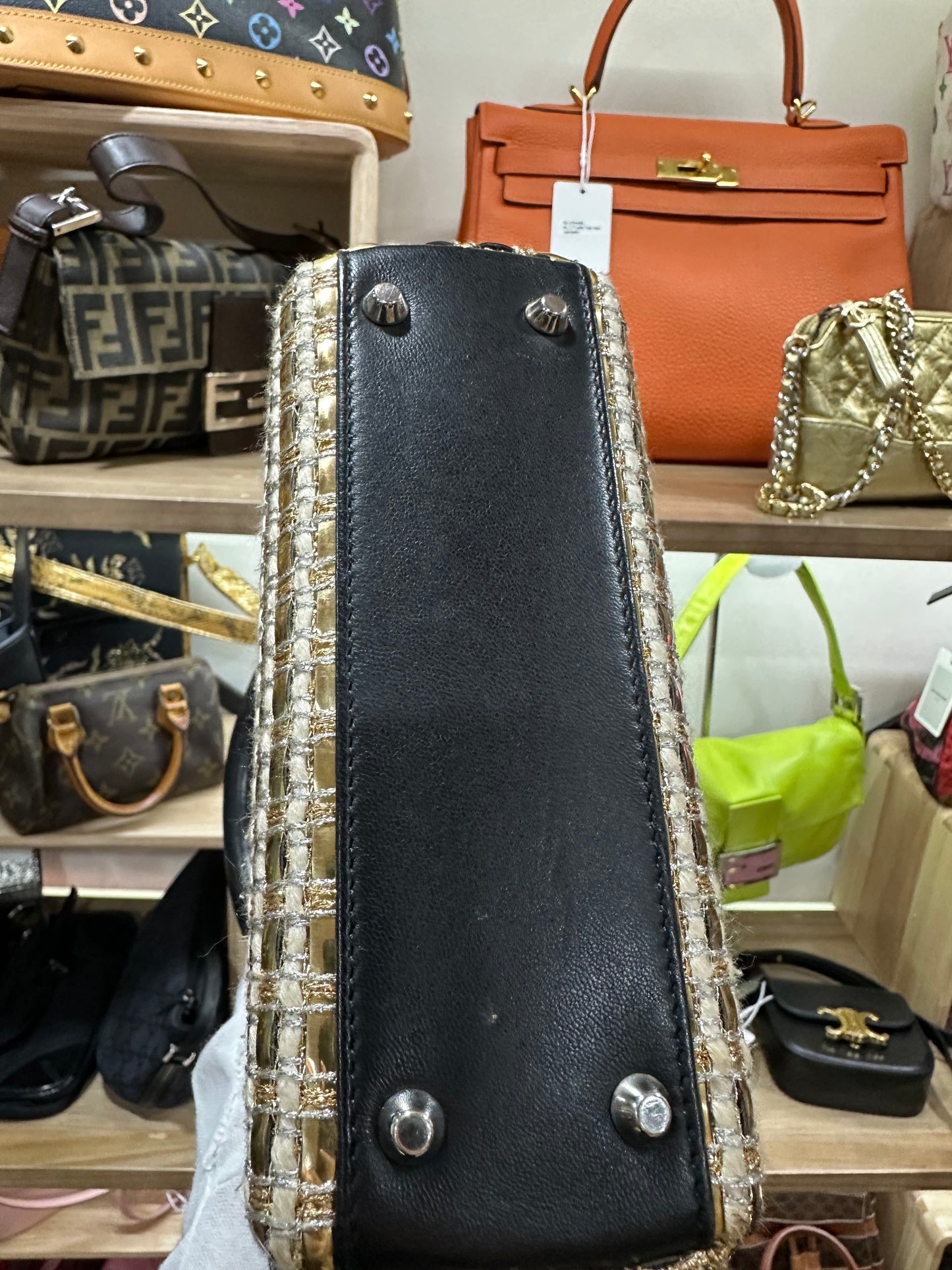 Christian Dior Lady Dior glitter crossbody bag (6730830)