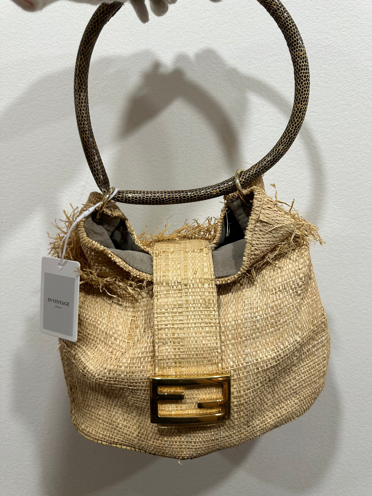 Fendi python vintage bag