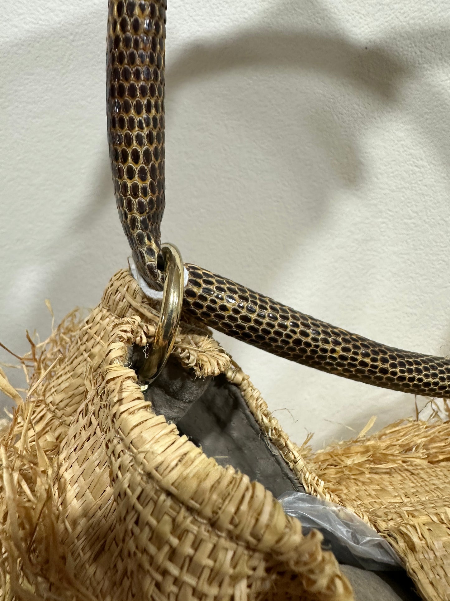 Fendi python vintage bag