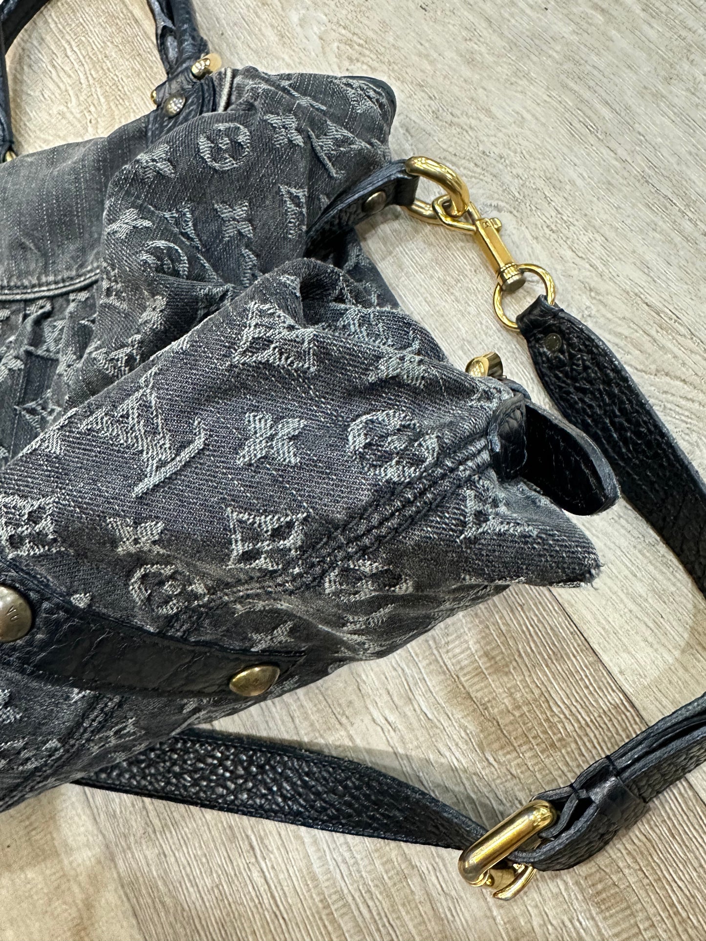 Louis Vuitton Neo Cabby Denim Bag