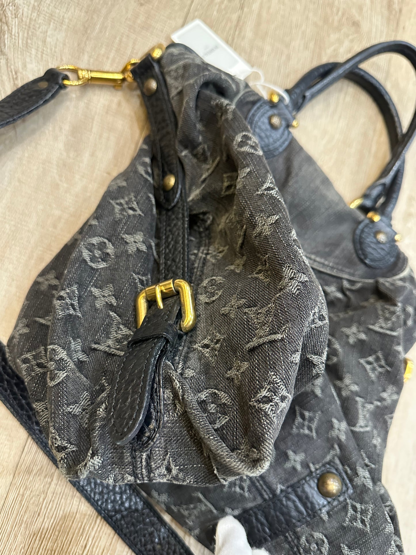 Louis Vuitton Neo Cabby Denim Bag