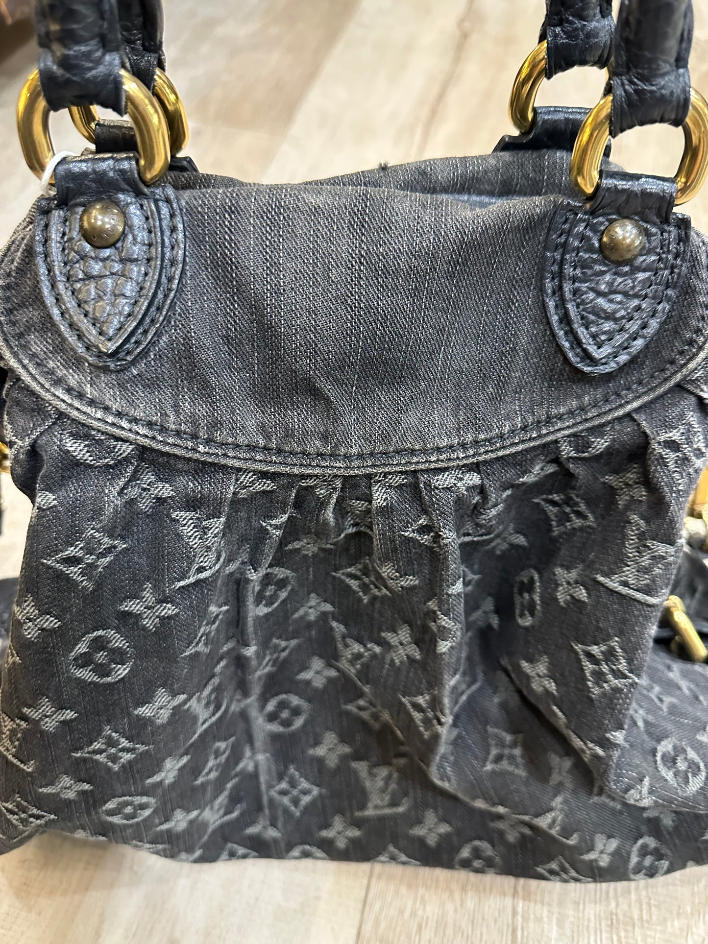Louis Vuitton Neo Cabby Denim Bag