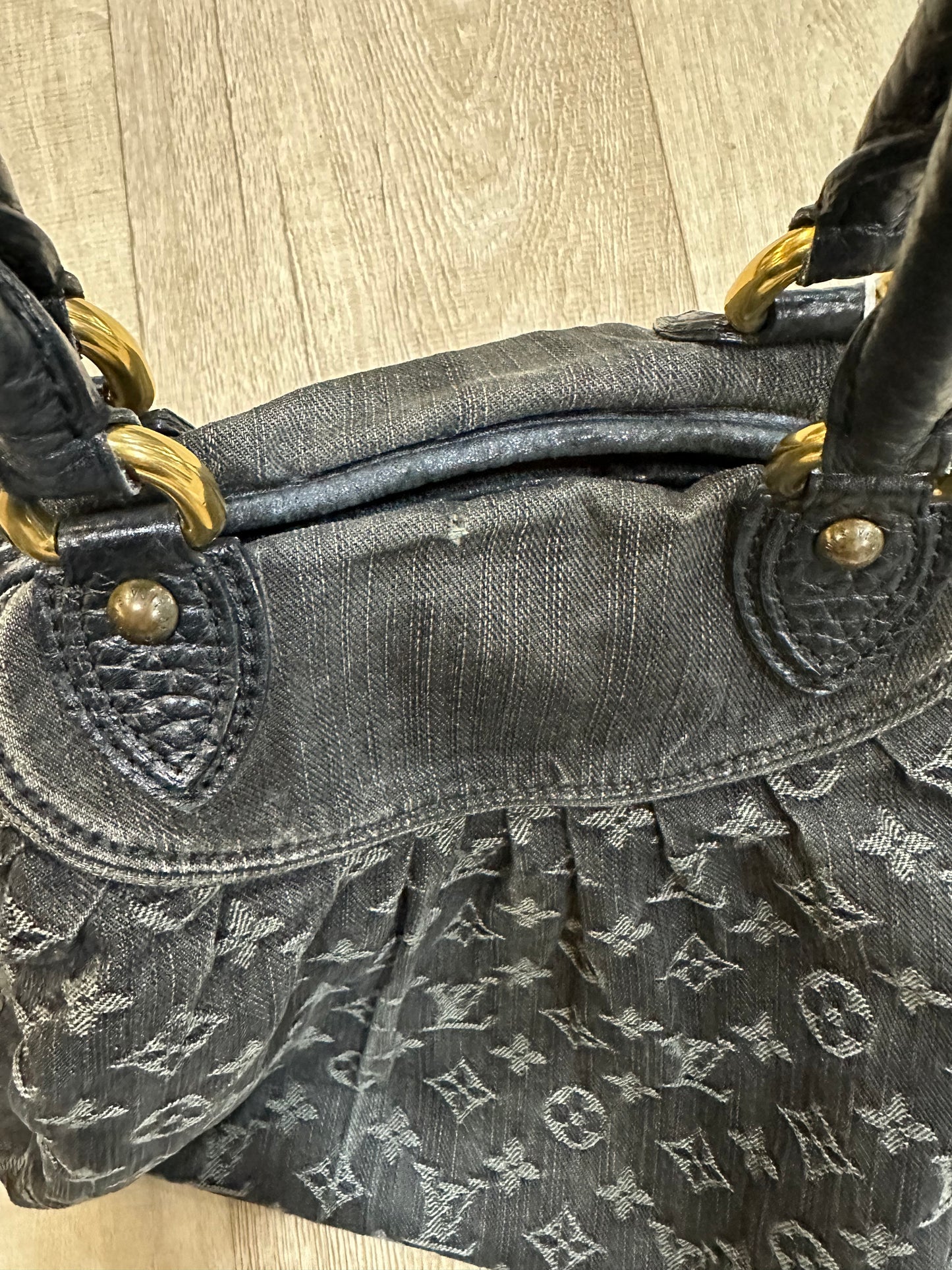 Louis Vuitton Neo Cabby Denim Bag