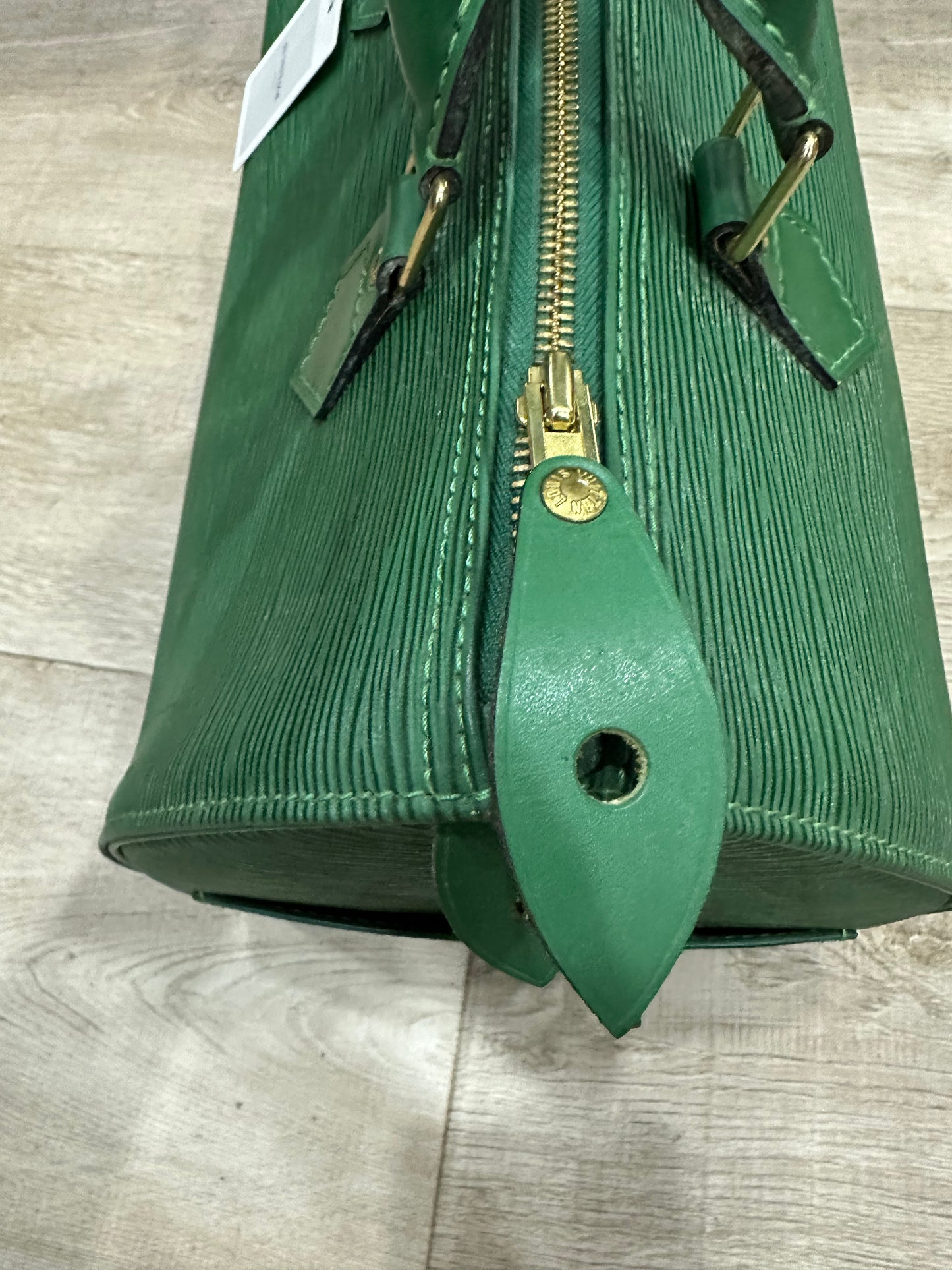 Louis Vuitton Epi Speedy 30 green 1996’s