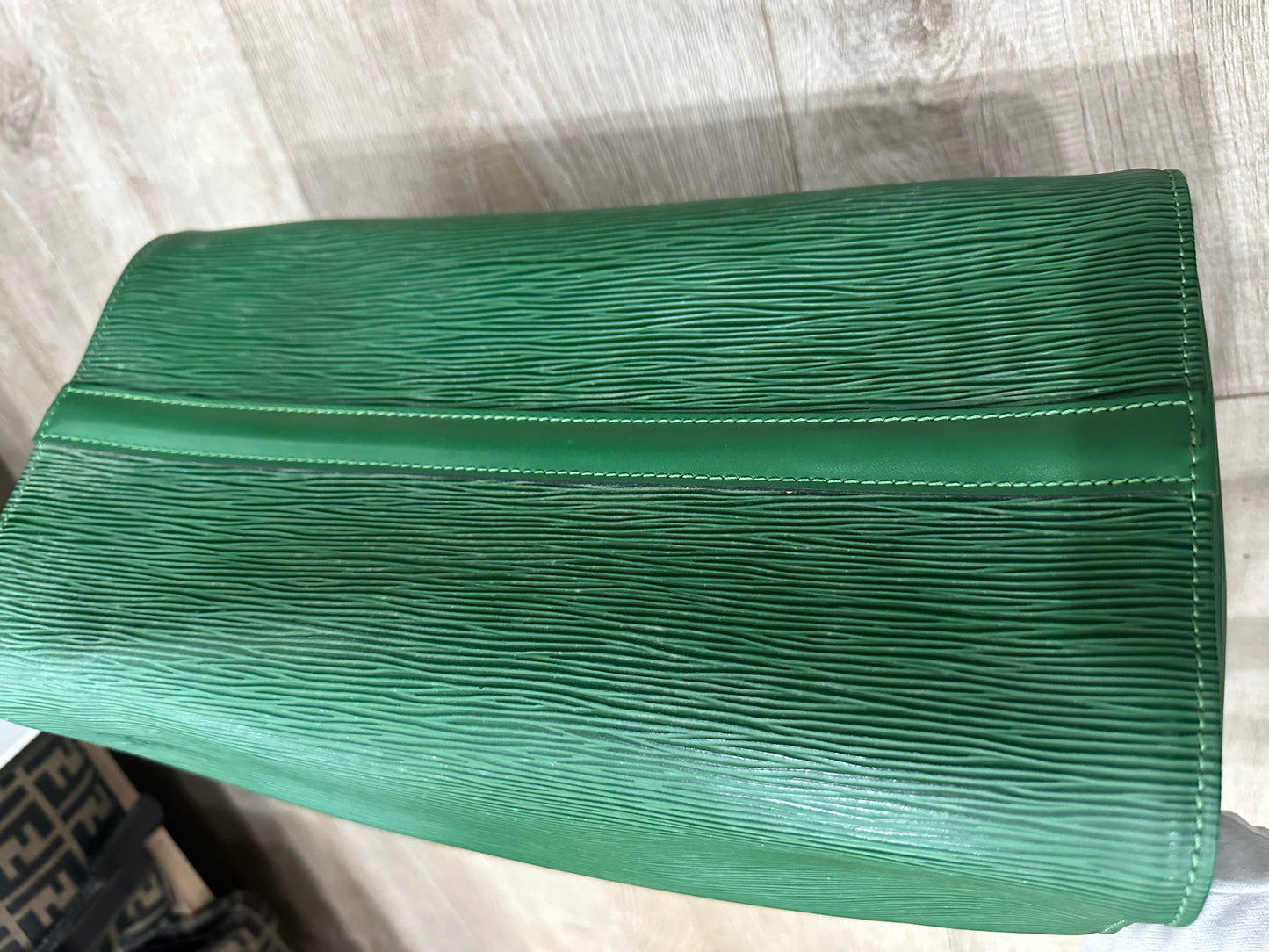 Louis Vuitton Epi Speedy 30 green 1996’s