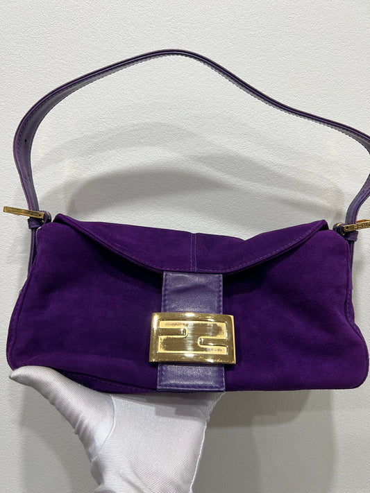FENDI Purple Baguette