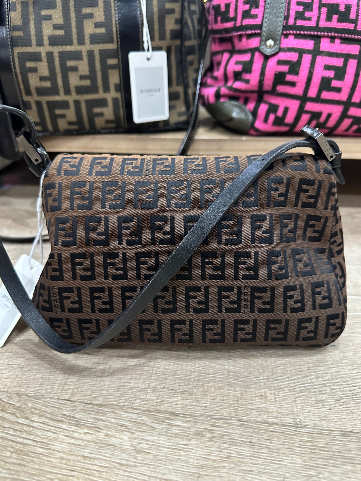 Fendi Zucca small mamma baguette