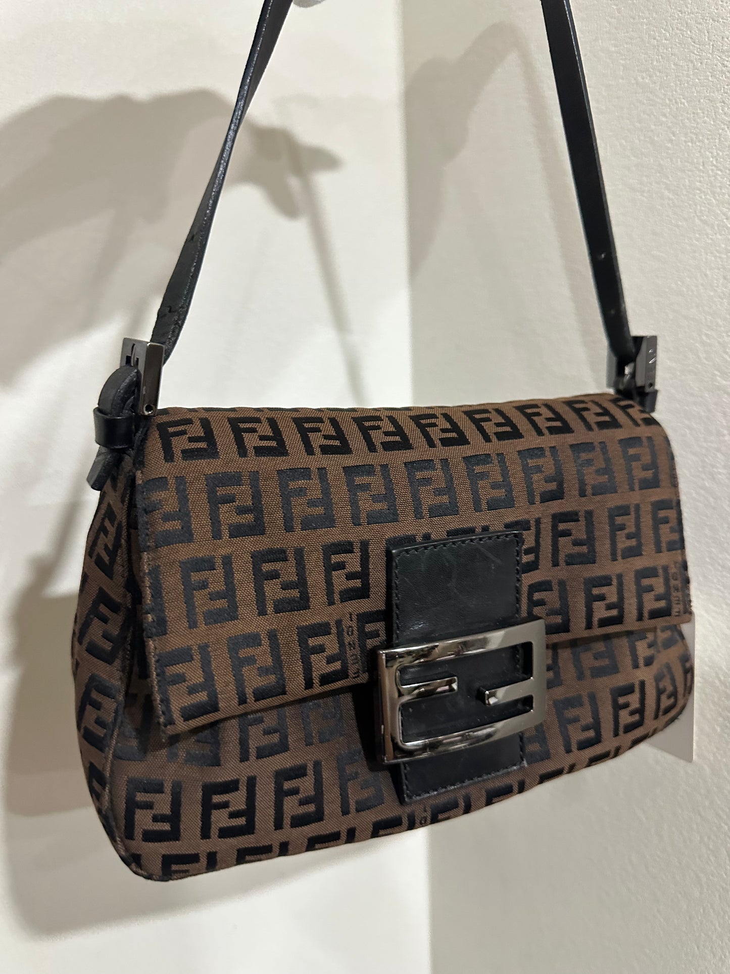 Fendi Zucca small mamma baguette