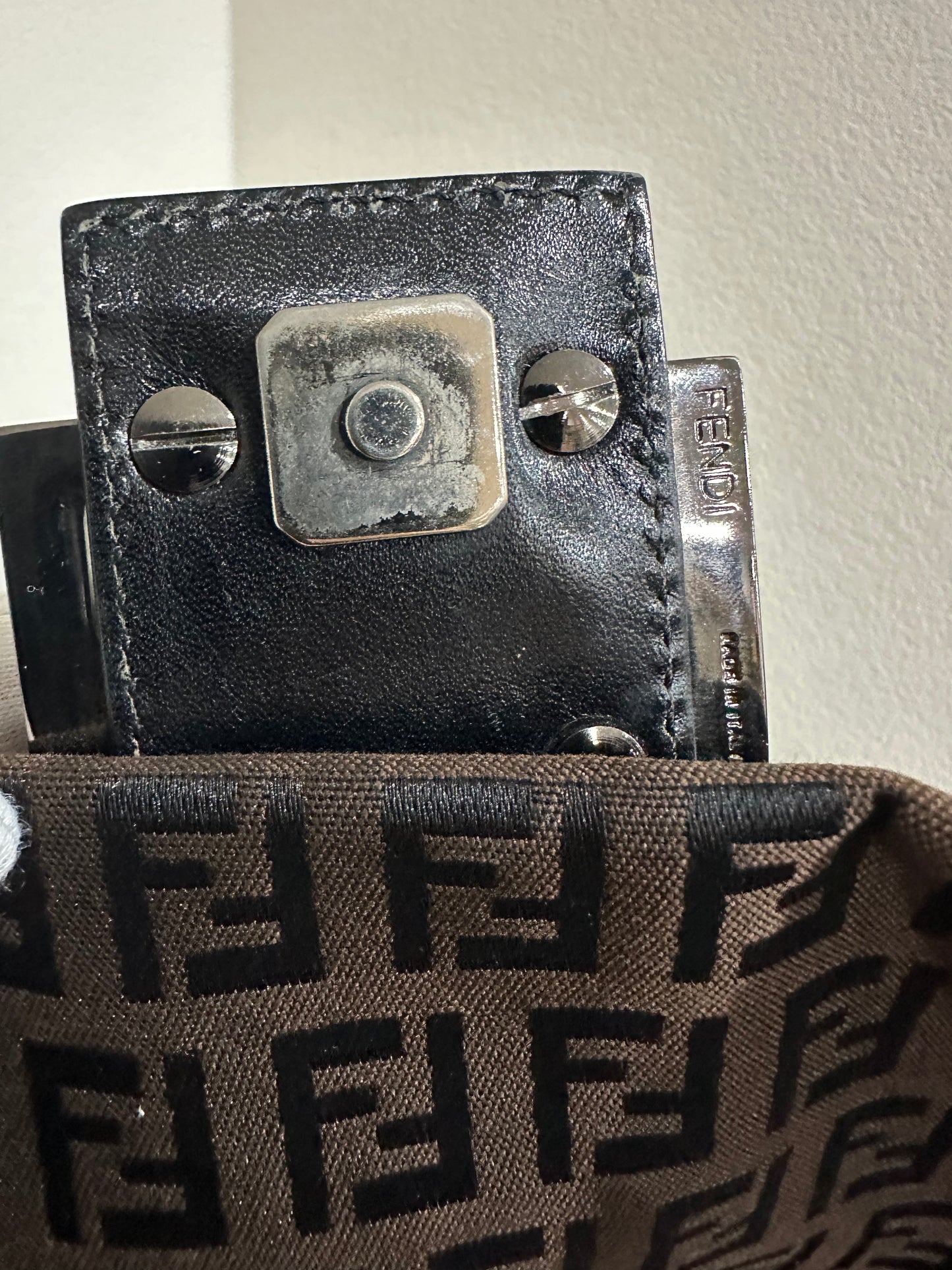 Fendi Zucca small mamma baguette