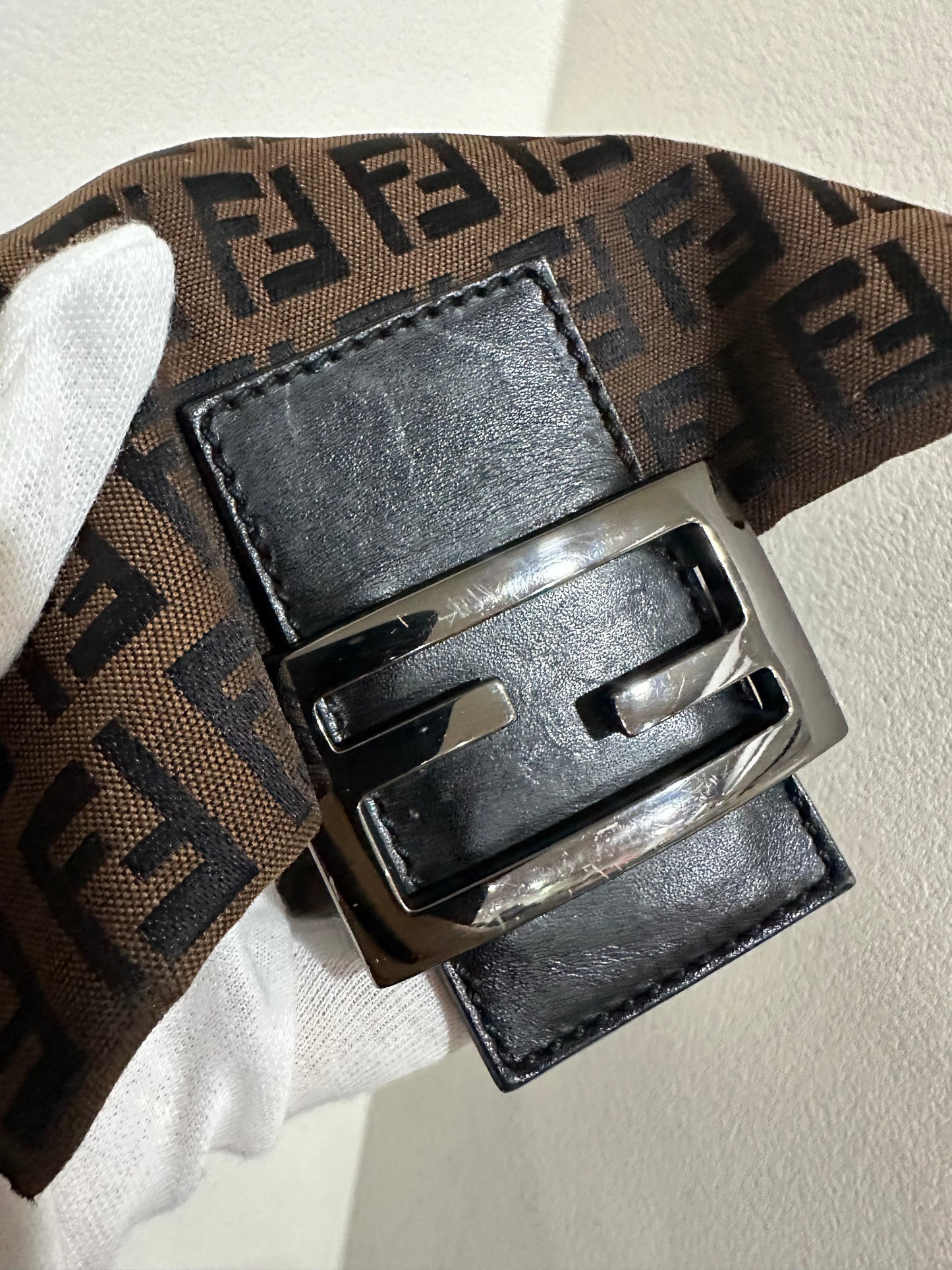 Fendi Zucca small mamma baguette