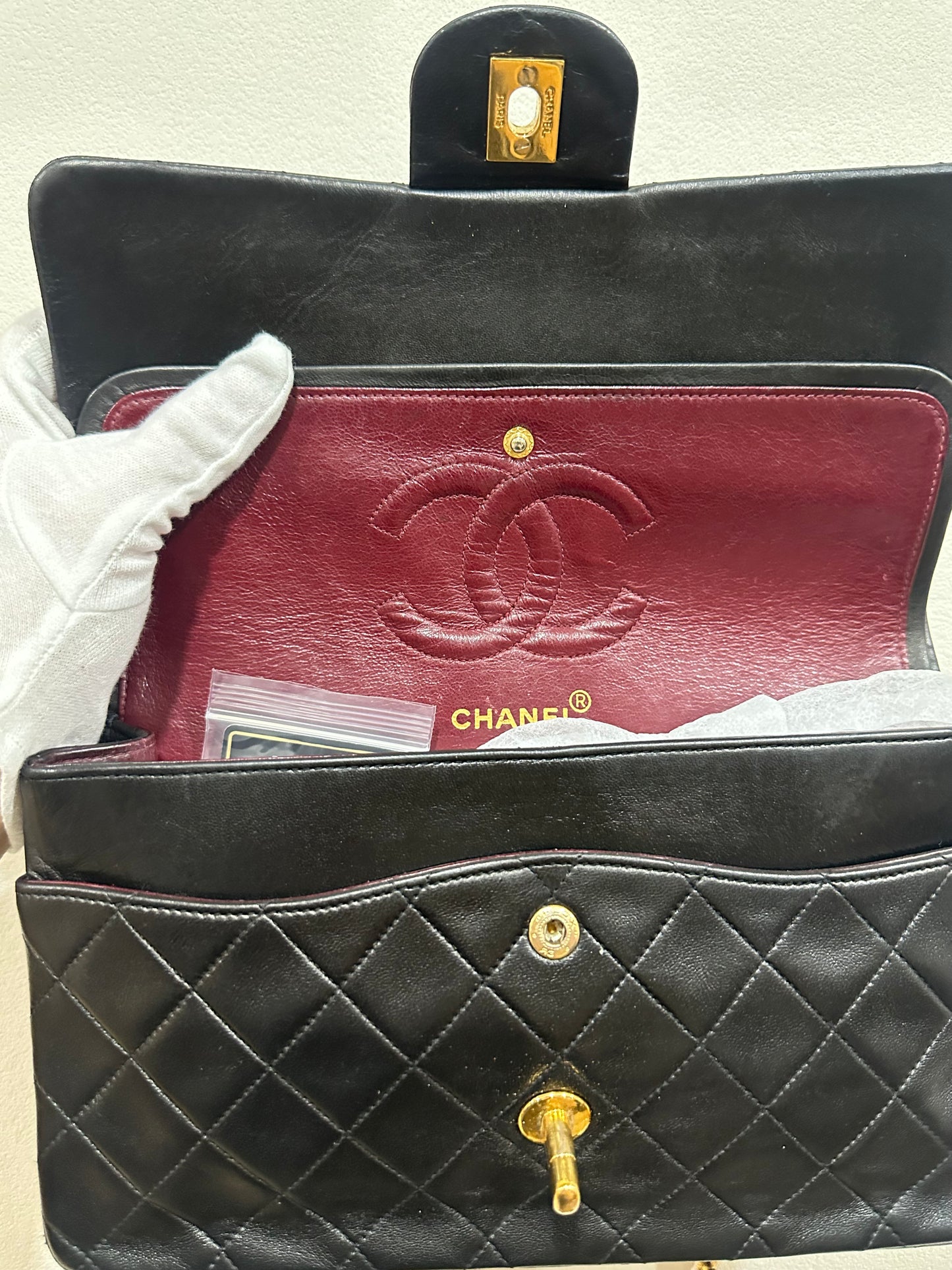 Chanel double flap 25 year 1991