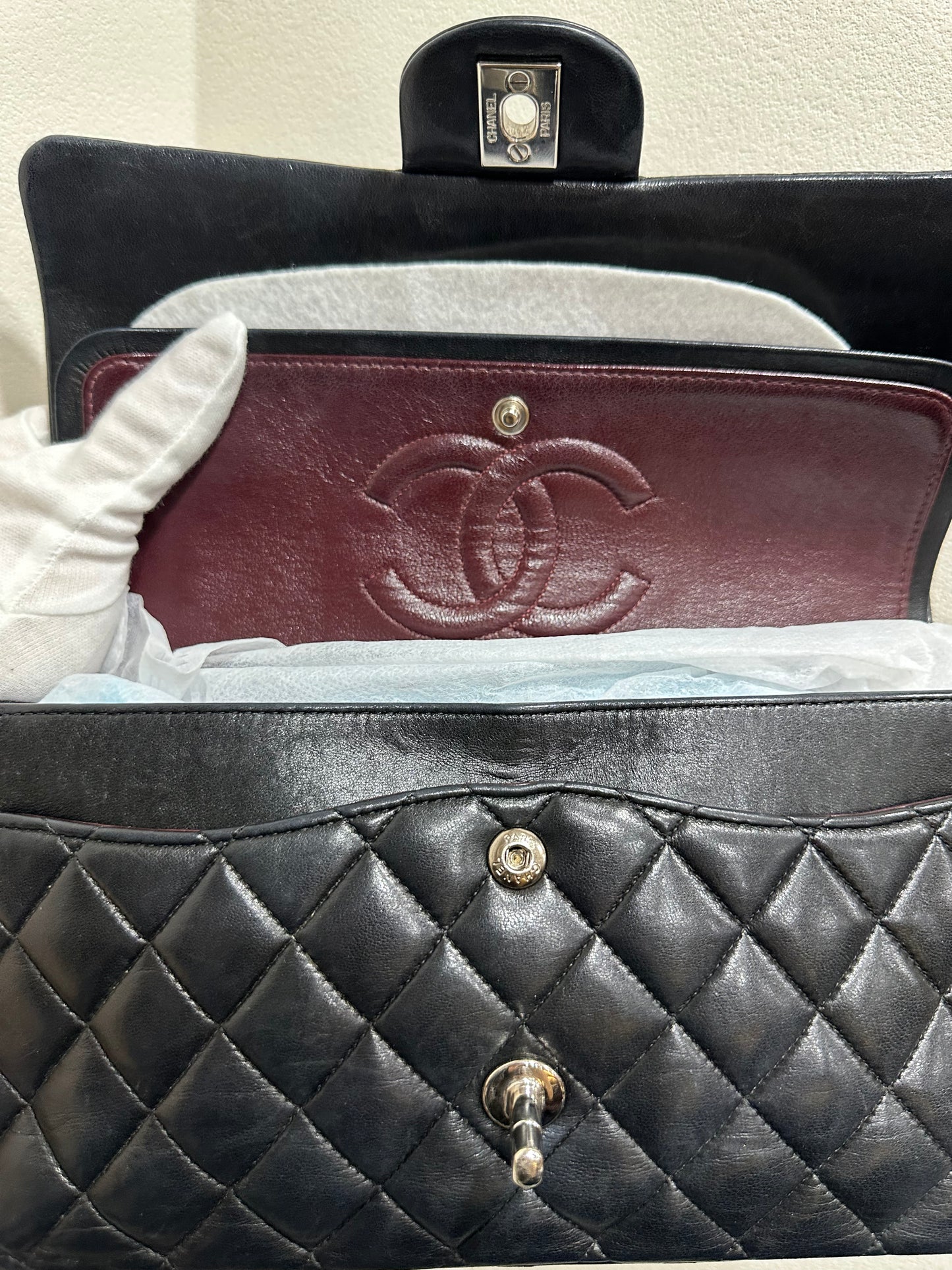 Chanel double flap