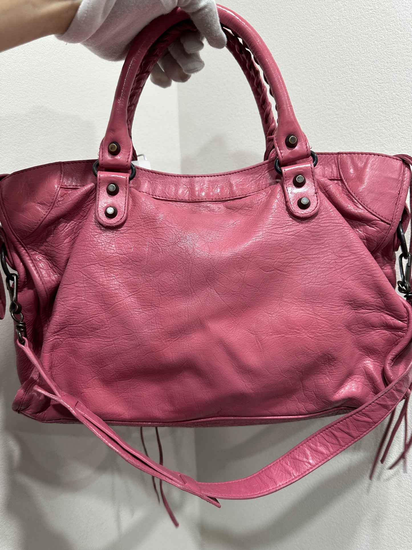 Balenciaga city bag pink