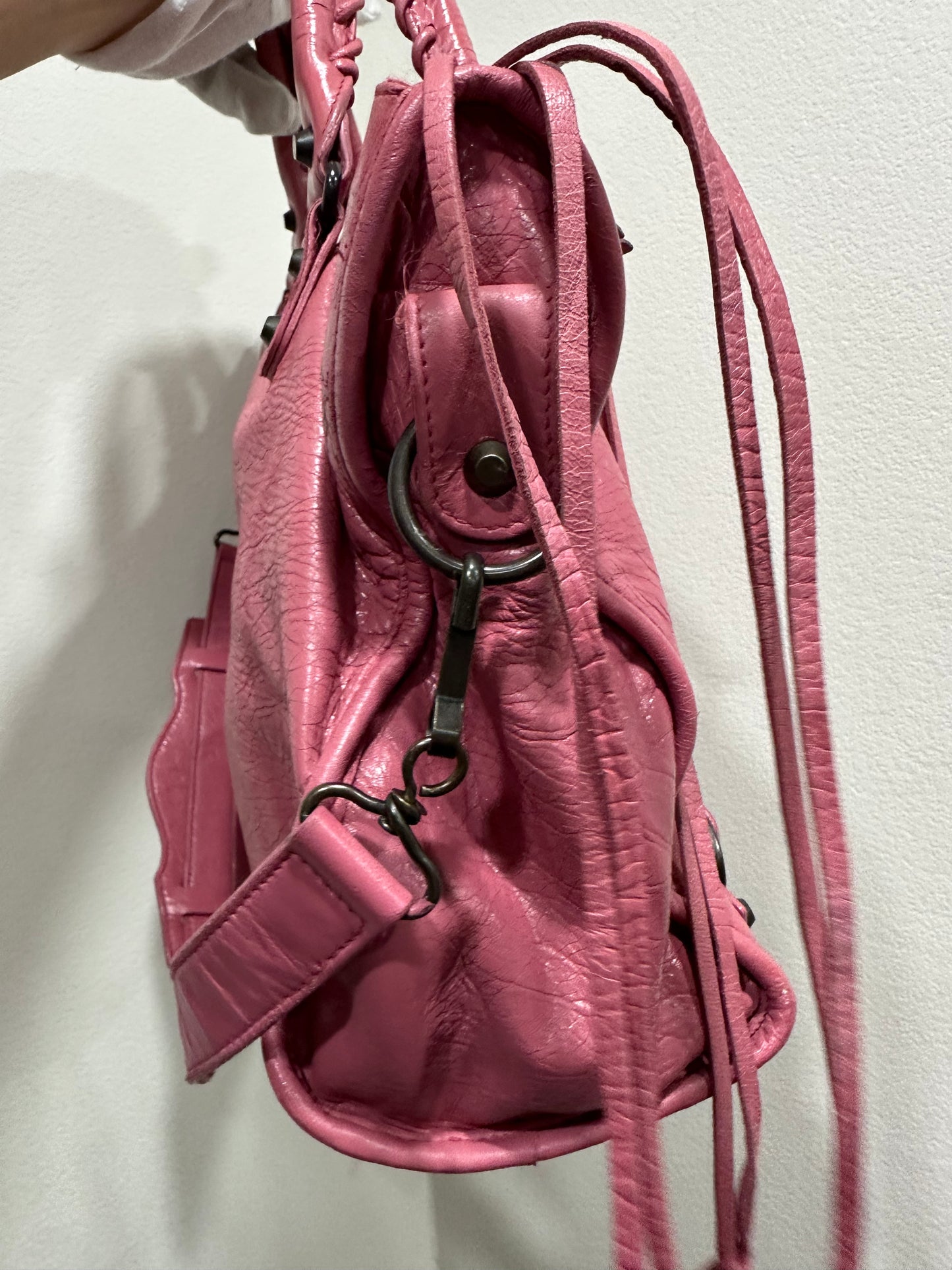 Balenciaga city bag pink