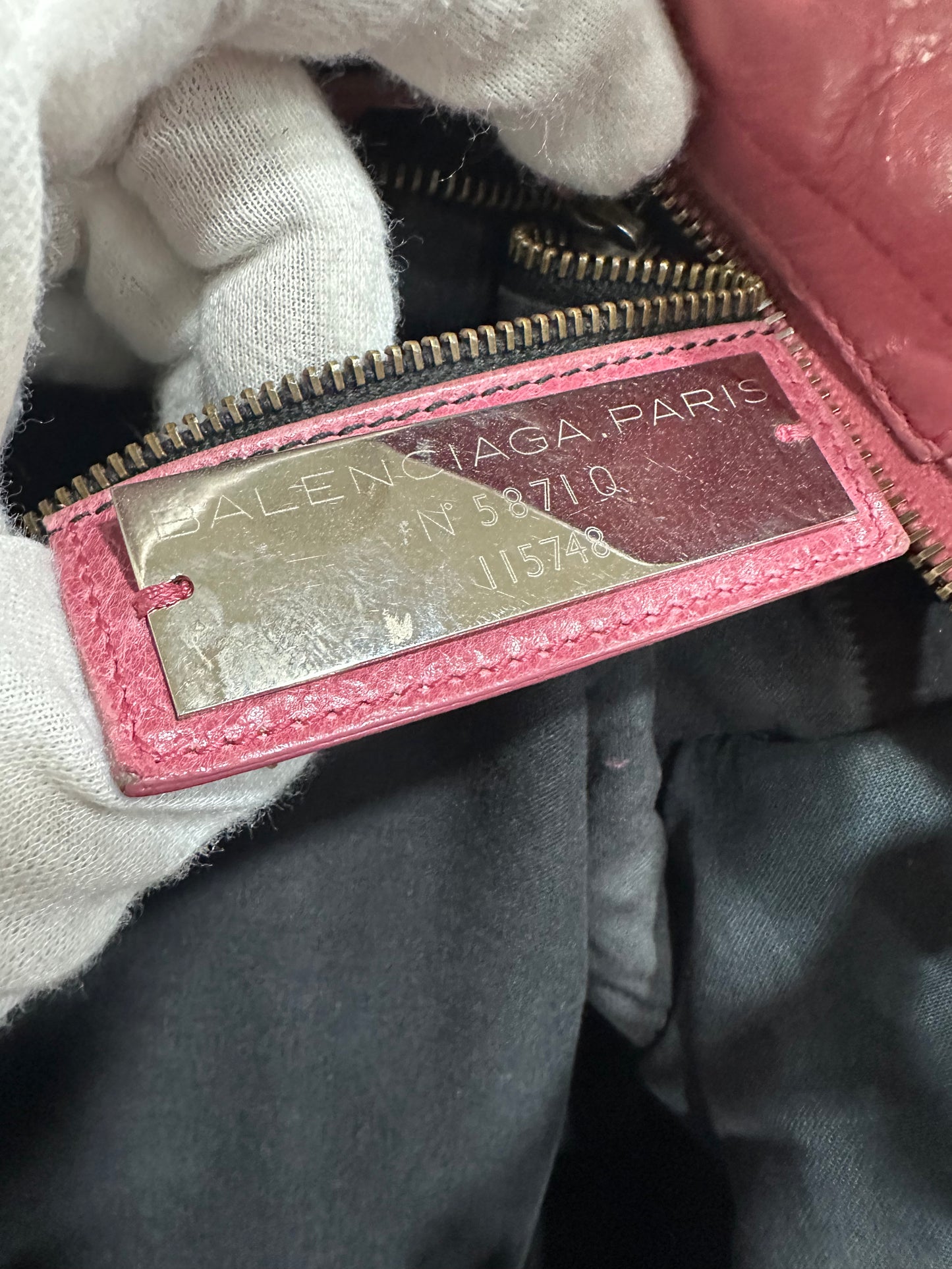 Balenciaga city bag pink