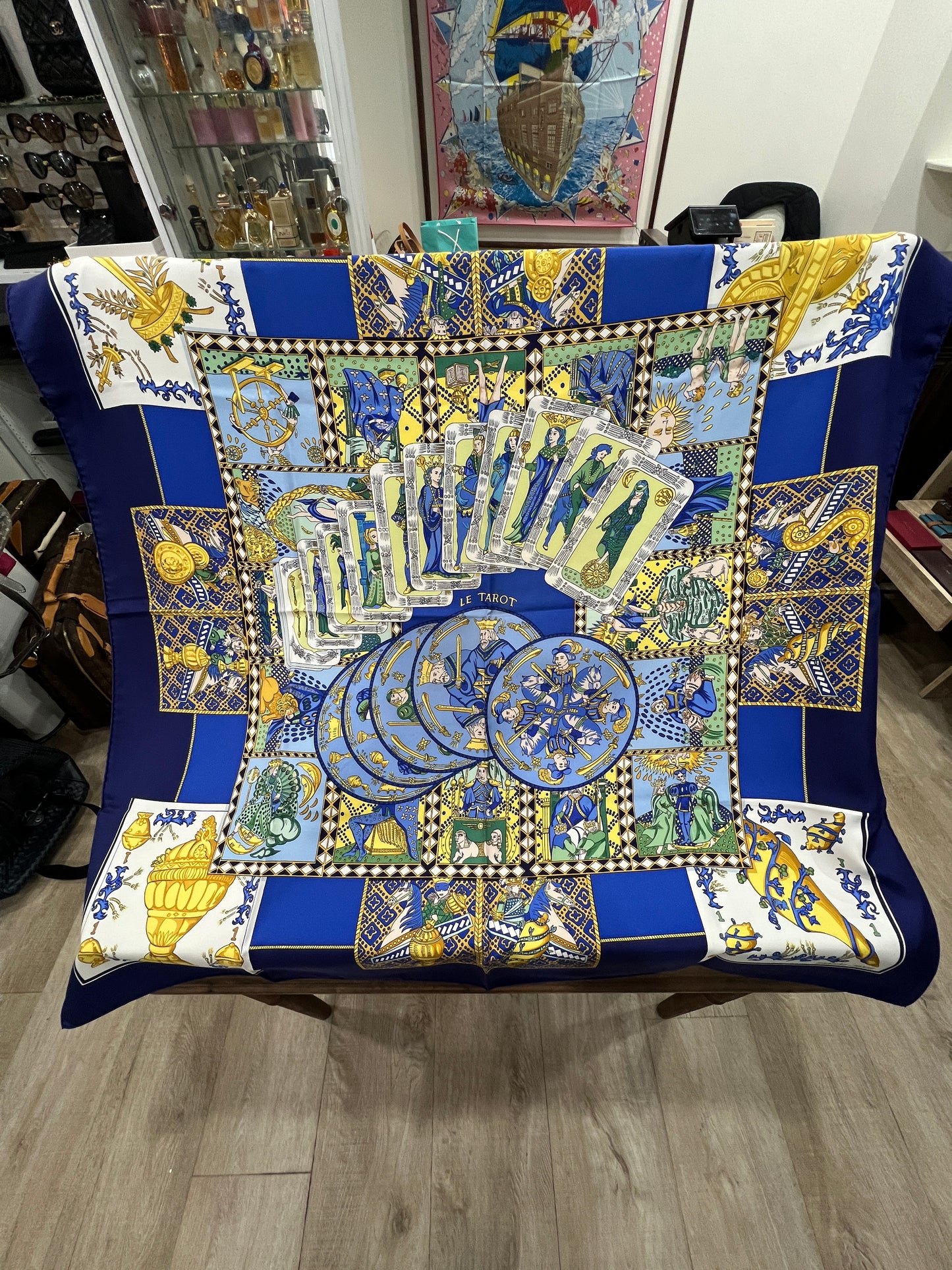 HERMES TAROT CARD SCARF