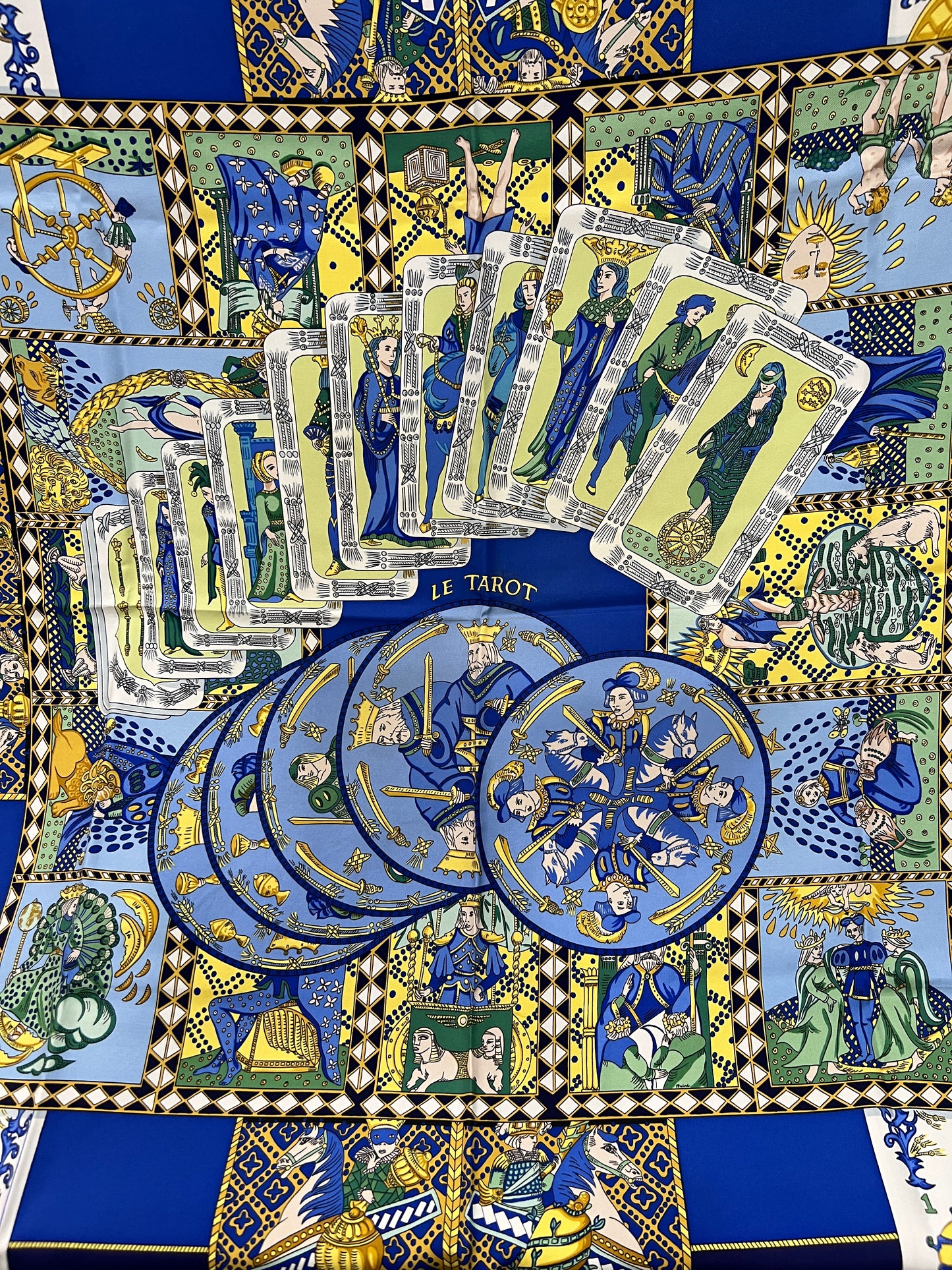 HERMES TAROT CARD SCARF