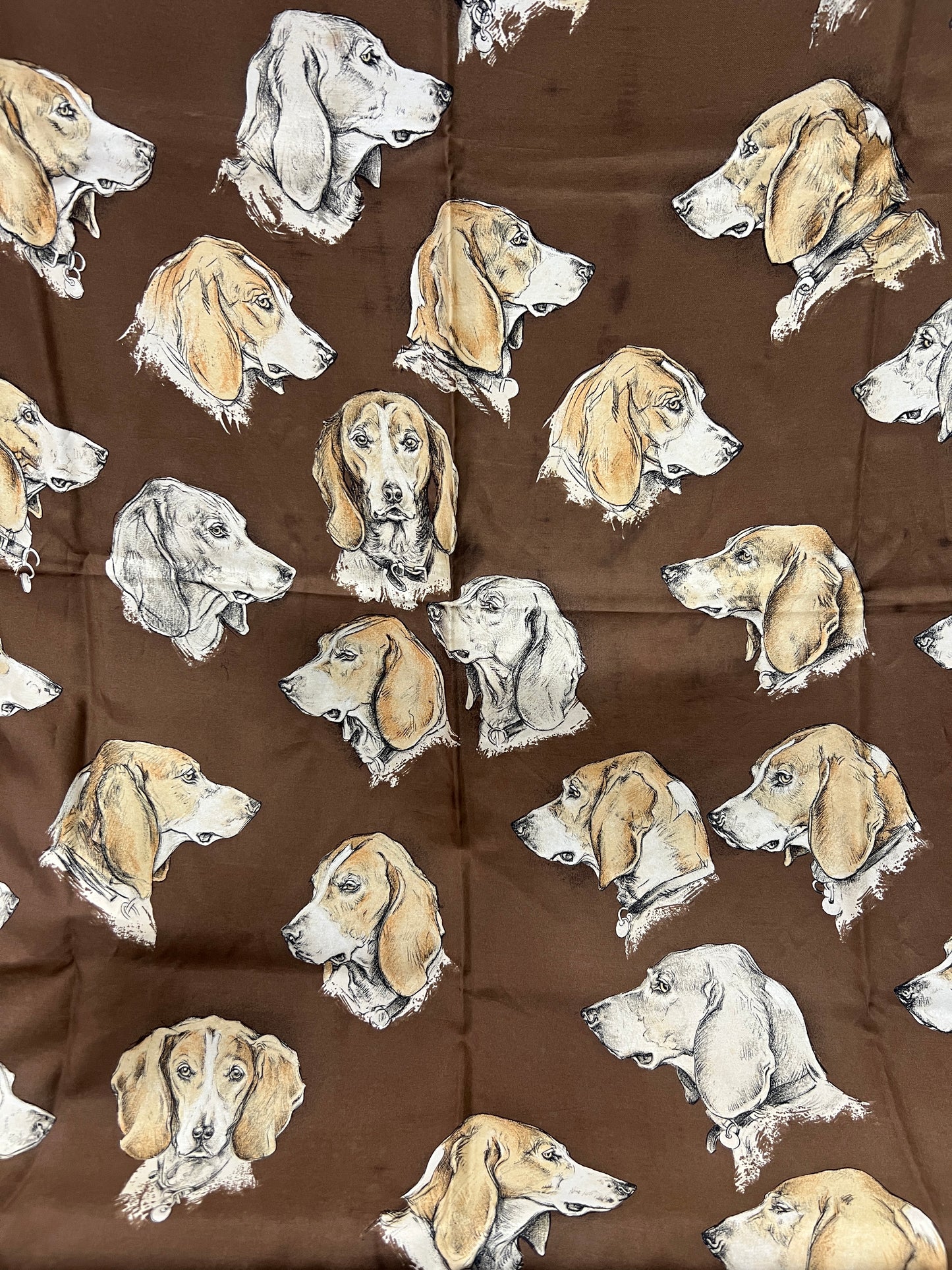 HERMES DOG Scarf