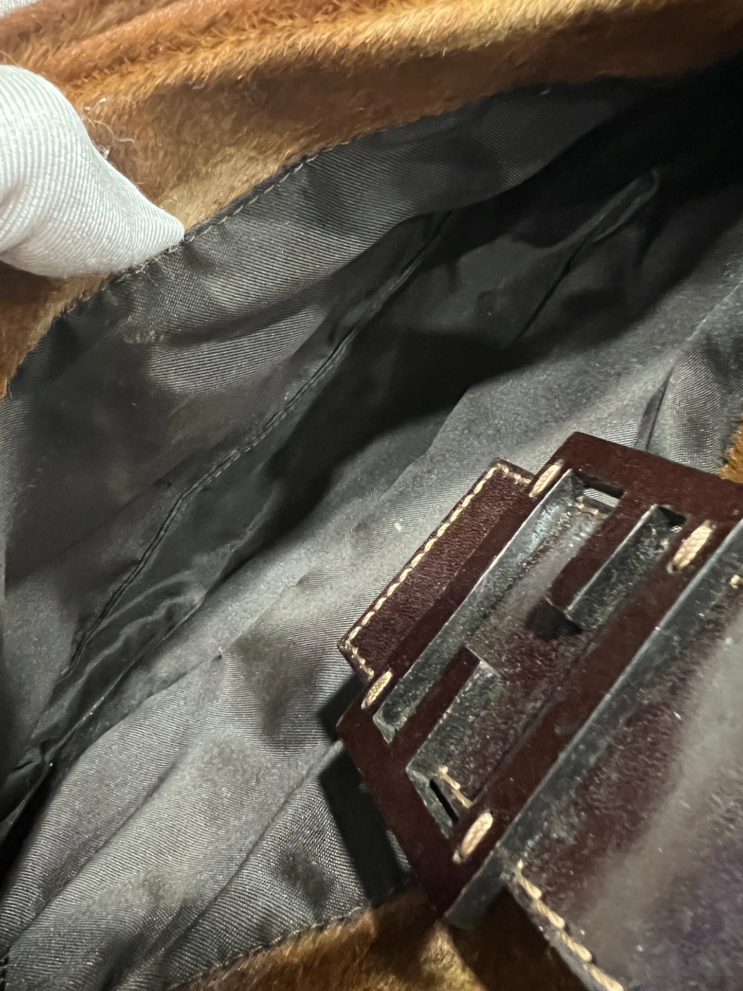 FENDI Baguette Pony Hair