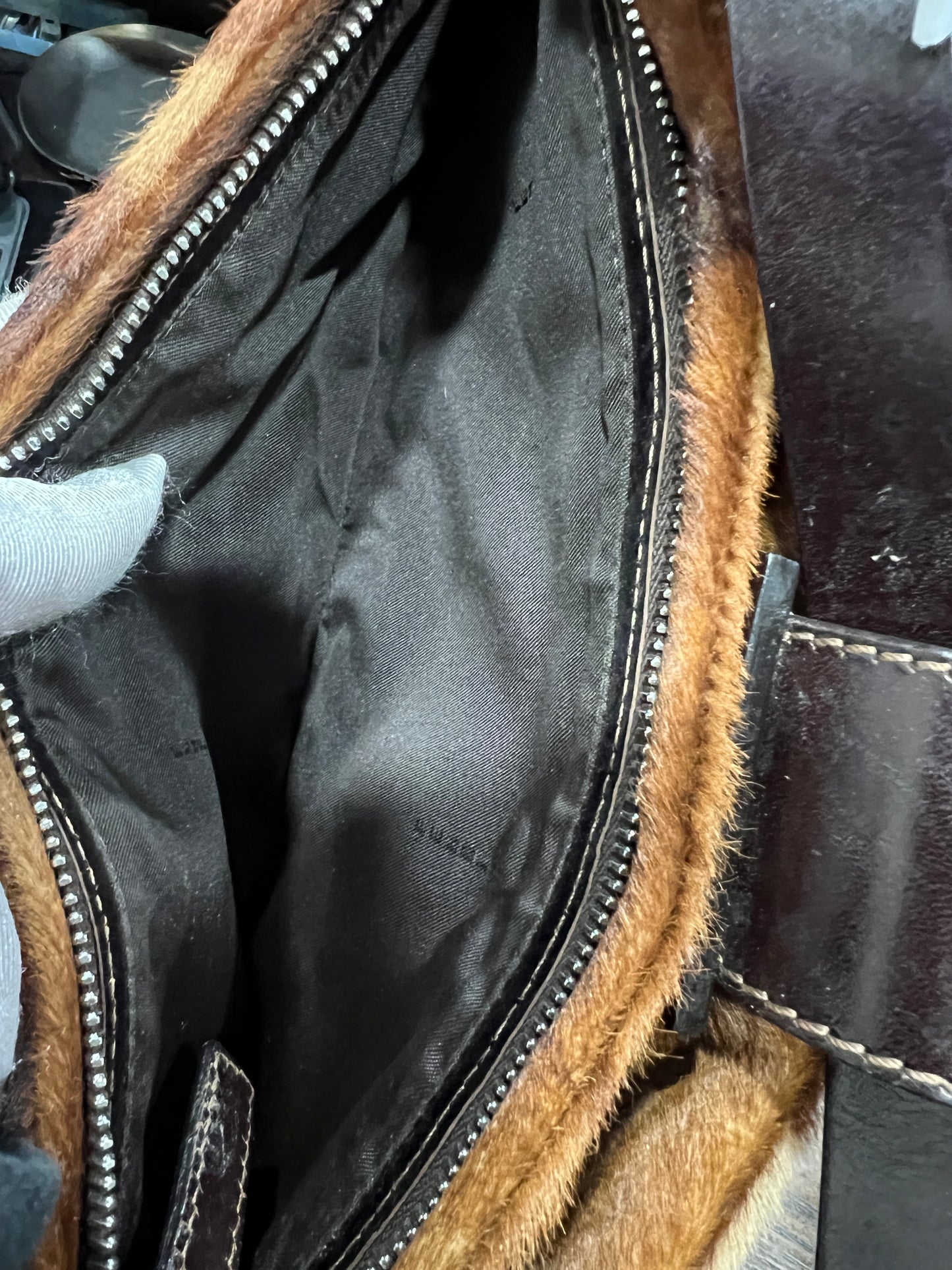 FENDI Baguette Pony Hair