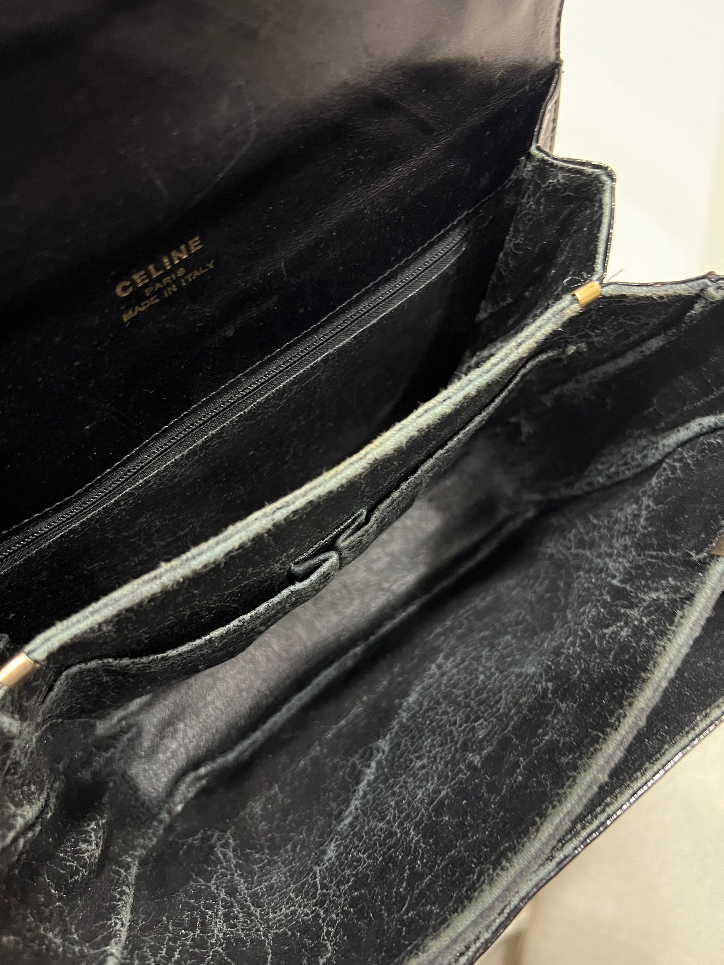 CELINE Crocodile Buckle bag