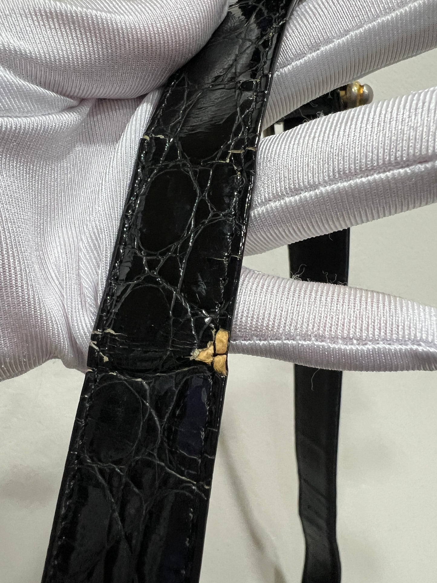 CELINE Crocodile Buckle bag