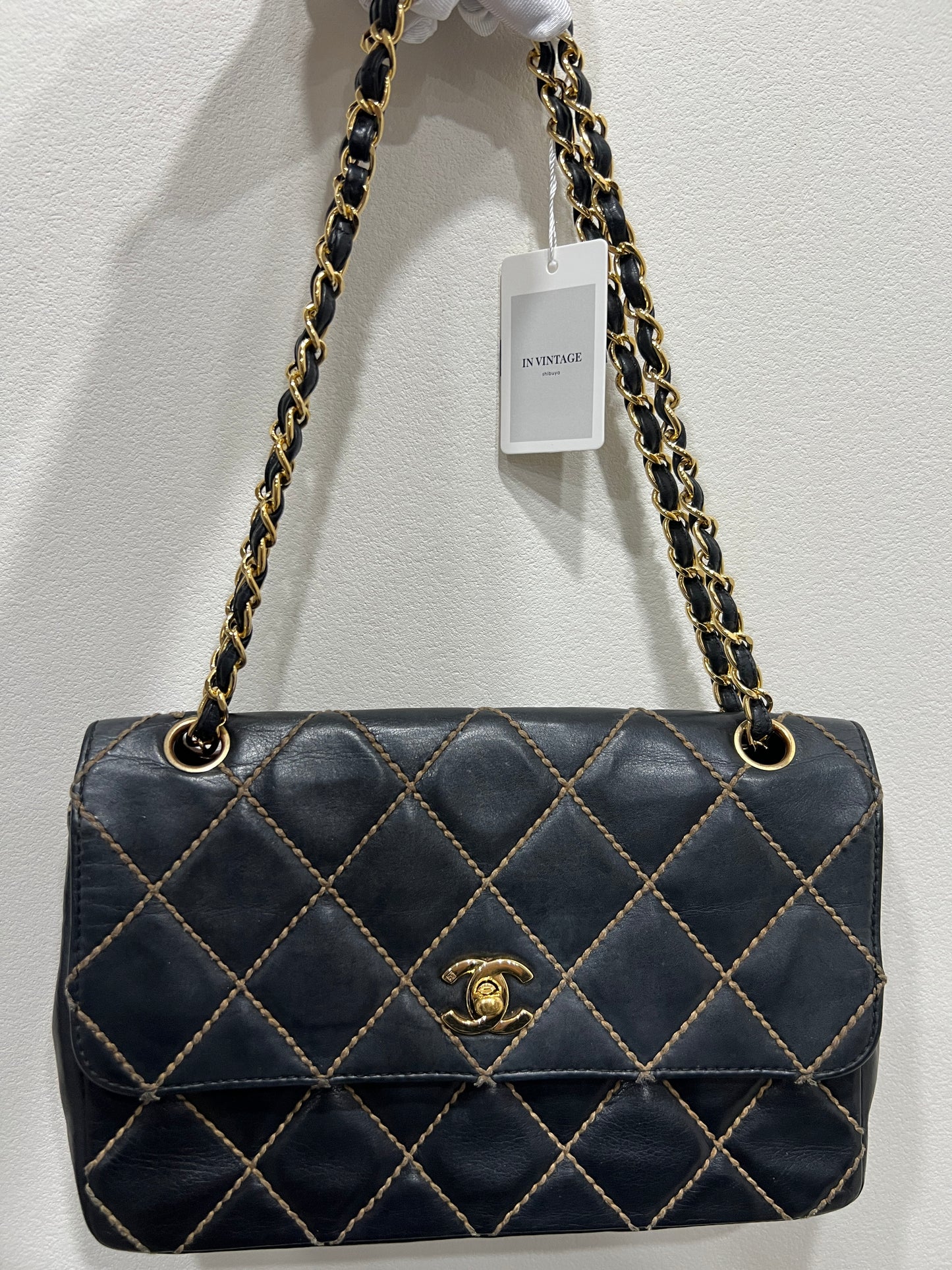 CHANEL Wild Stitch Flap Bag