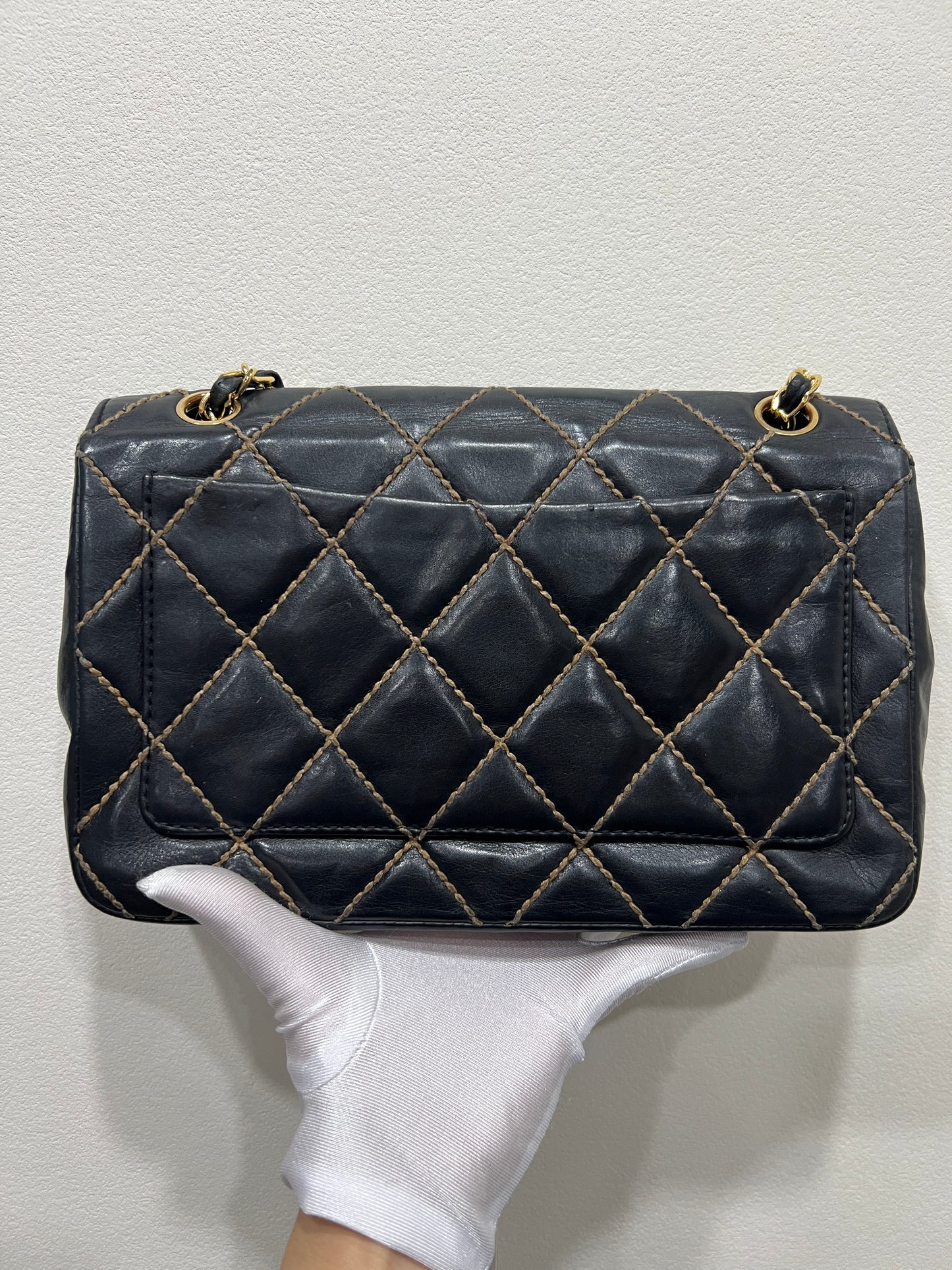 CHANEL Wild Stitch Flap Bag