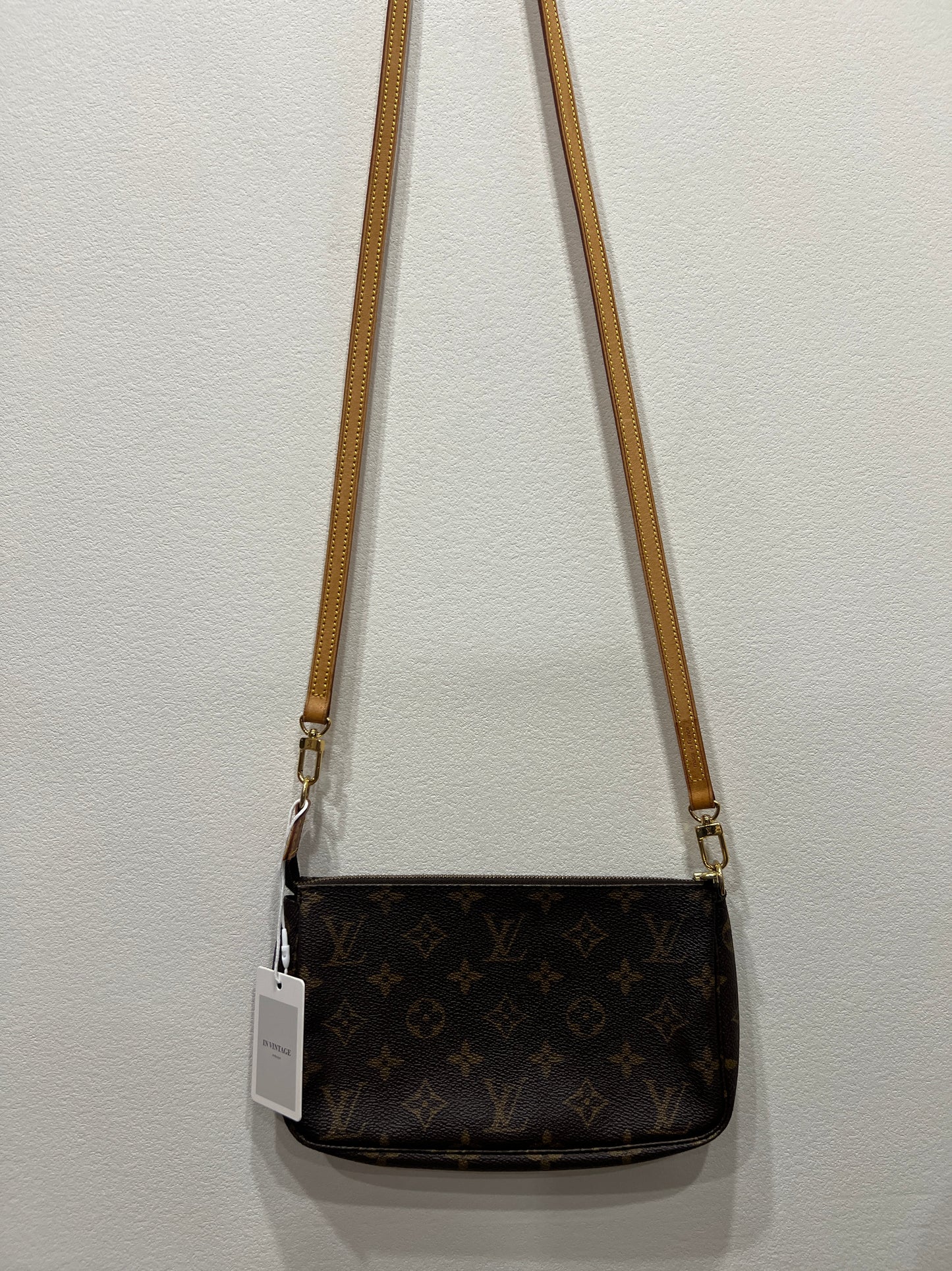 LOUIS VUITTON Accessory Pochette with Long Strap