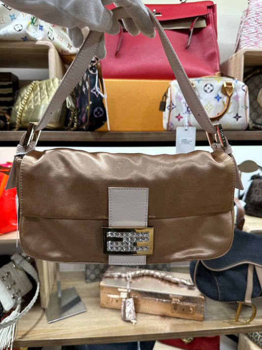 Fendi baguette Crystal Rhinestone