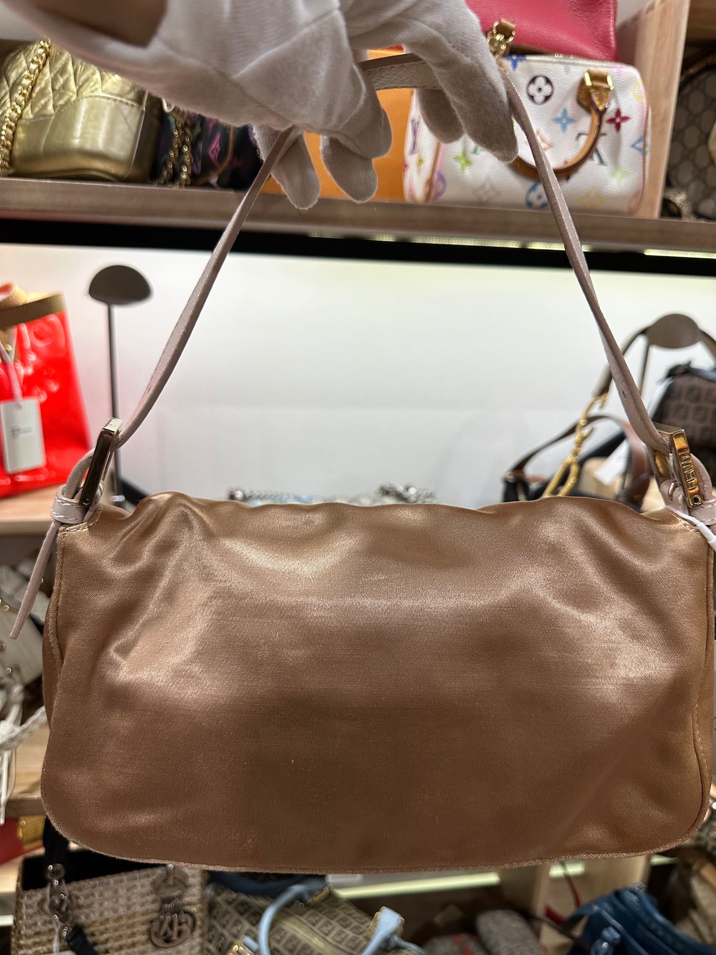 Fendi baguette Crystal Rhinestone