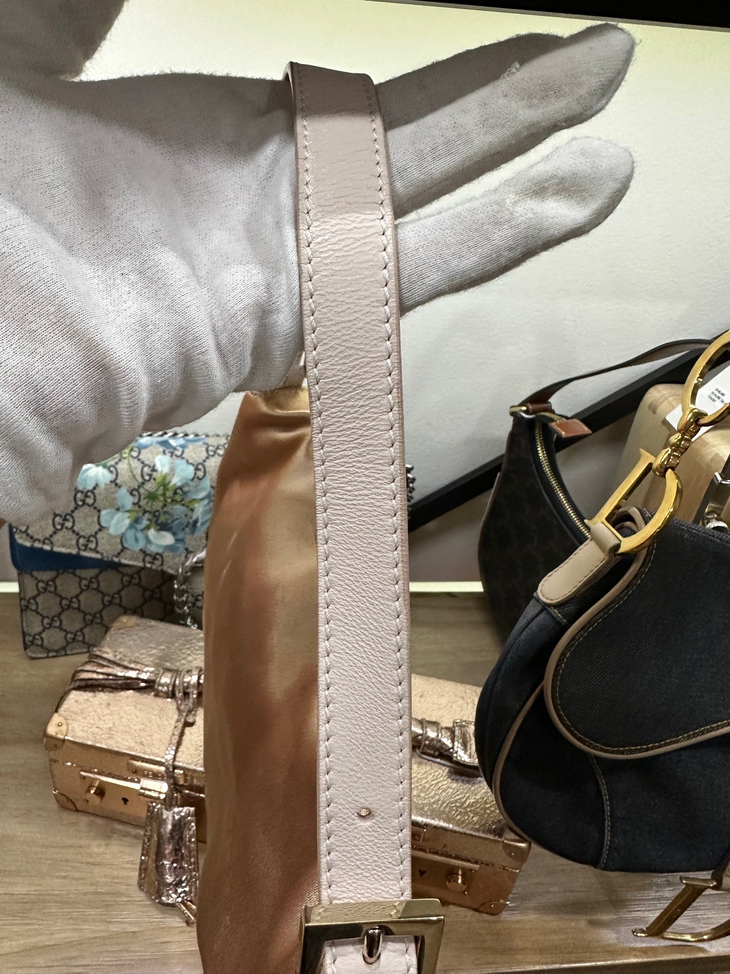 Fendi baguette Crystal Rhinestone
