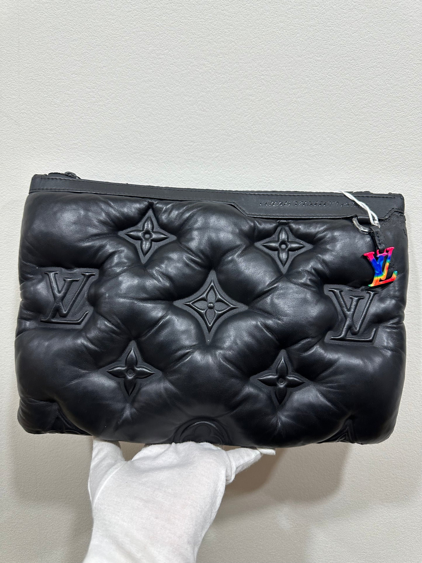 Louis Vuitton 2054 Pouch Monogram Puffer Lambskin clutch bag