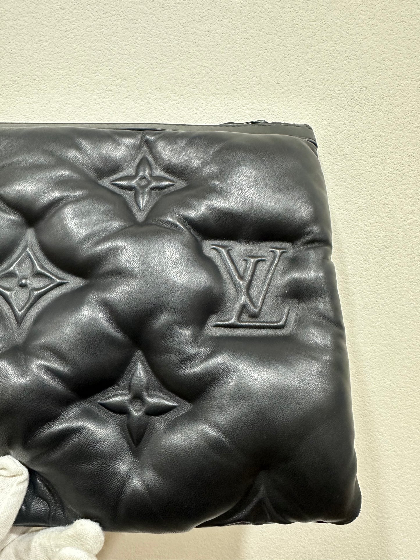 Louis Vuitton 2054 Pouch Monogram Puffer Lambskin clutch bag