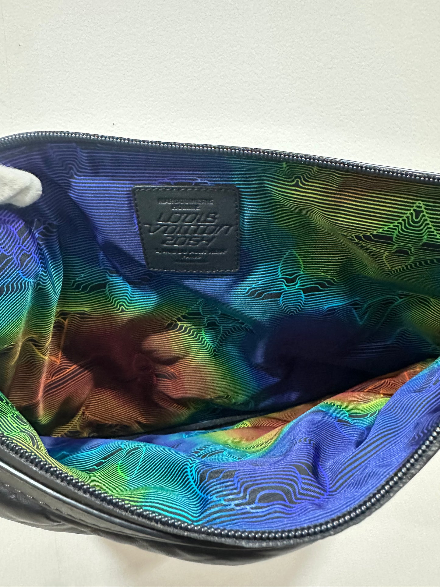 Louis Vuitton 2054 Pouch Monogram Puffer Lambskin clutch bag