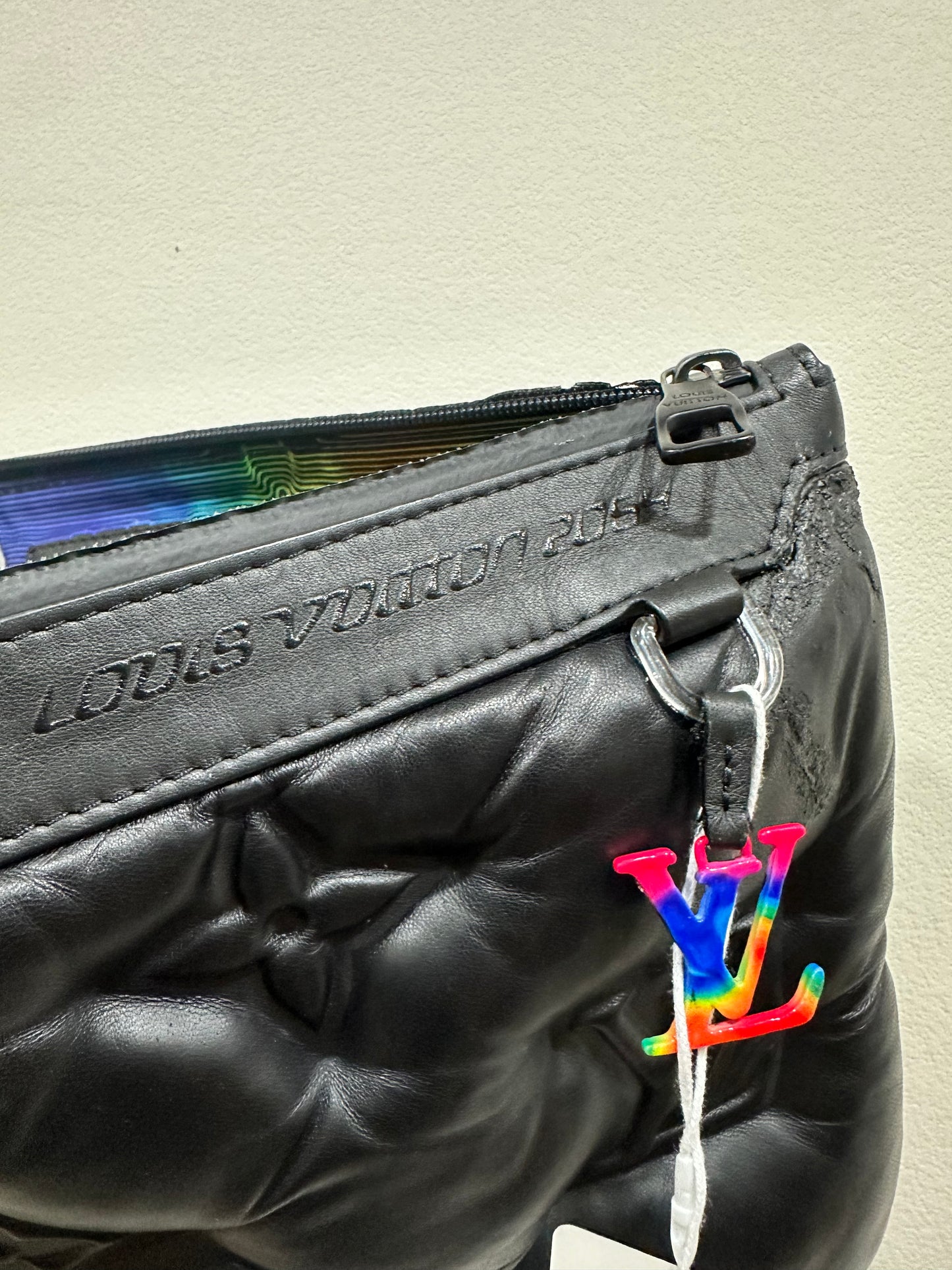 Louis Vuitton 2054 Pouch Monogram Puffer Lambskin clutch bag