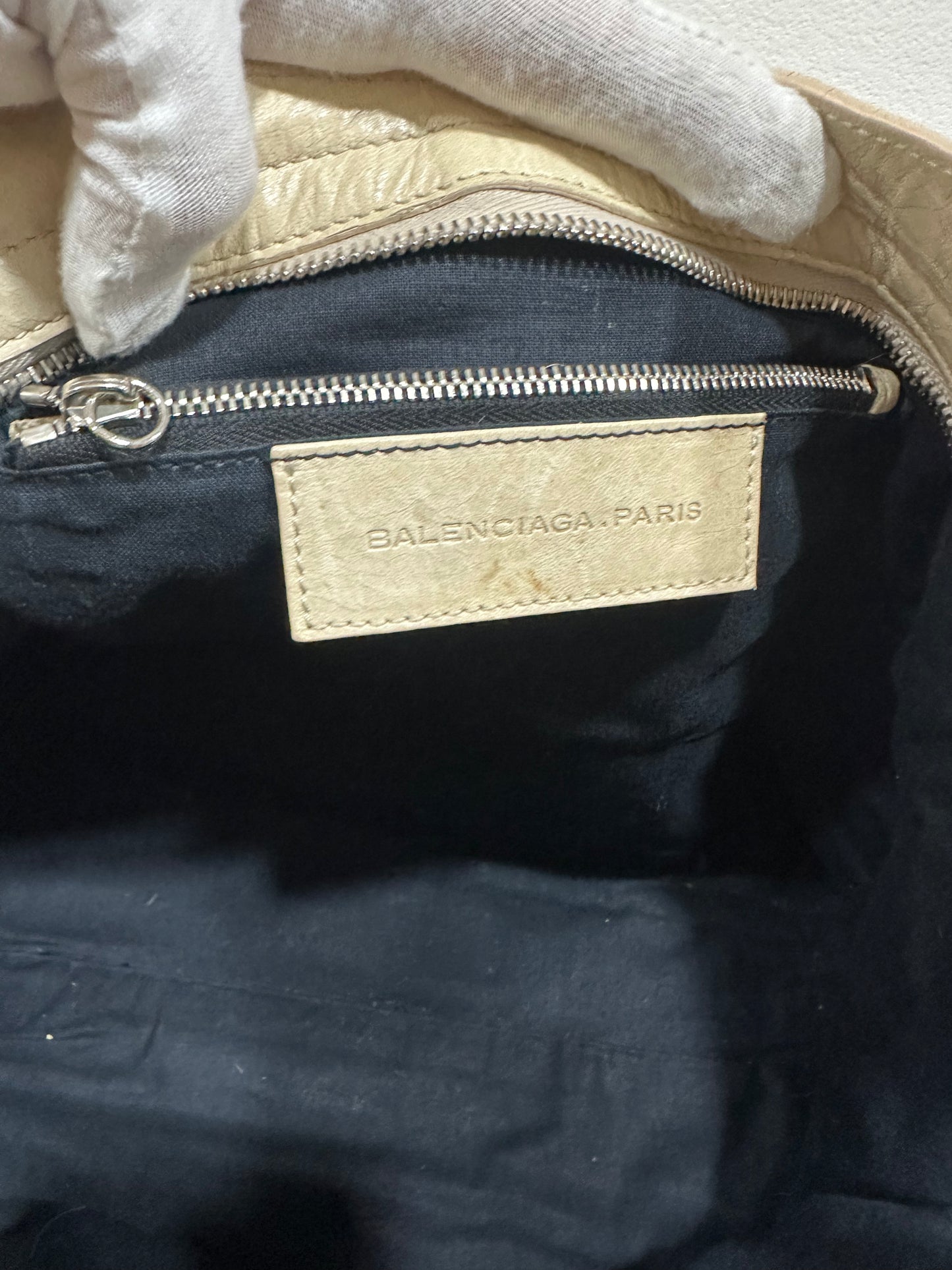 Balenciaga city bag pony hair