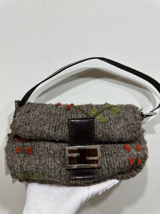 Fendi baguette wool