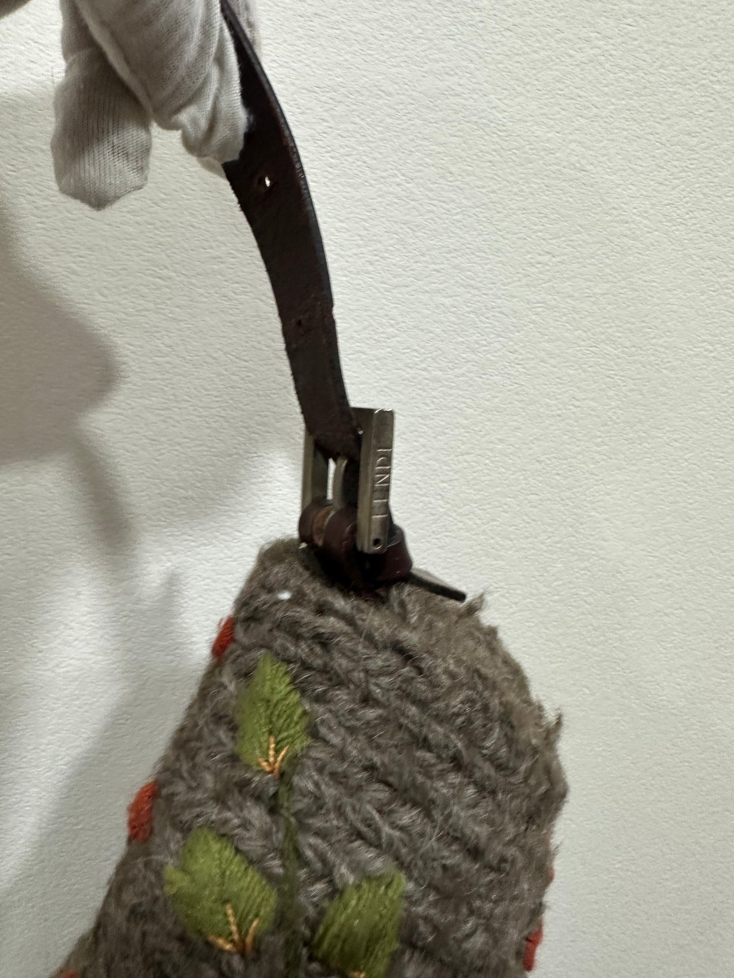 Fendi baguette wool