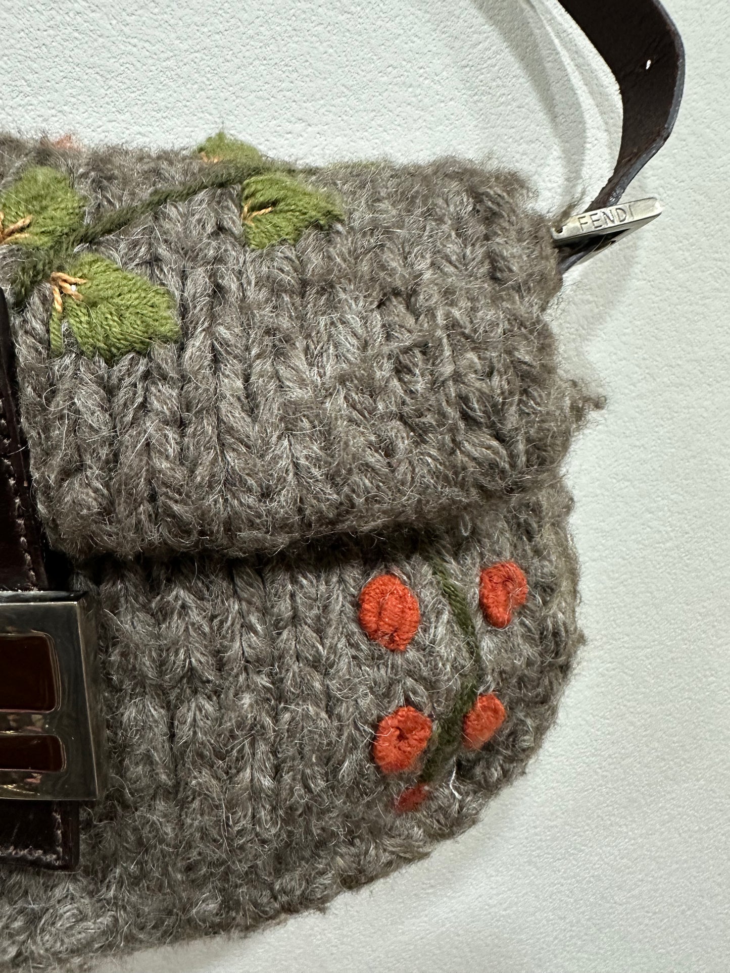 Fendi baguette wool