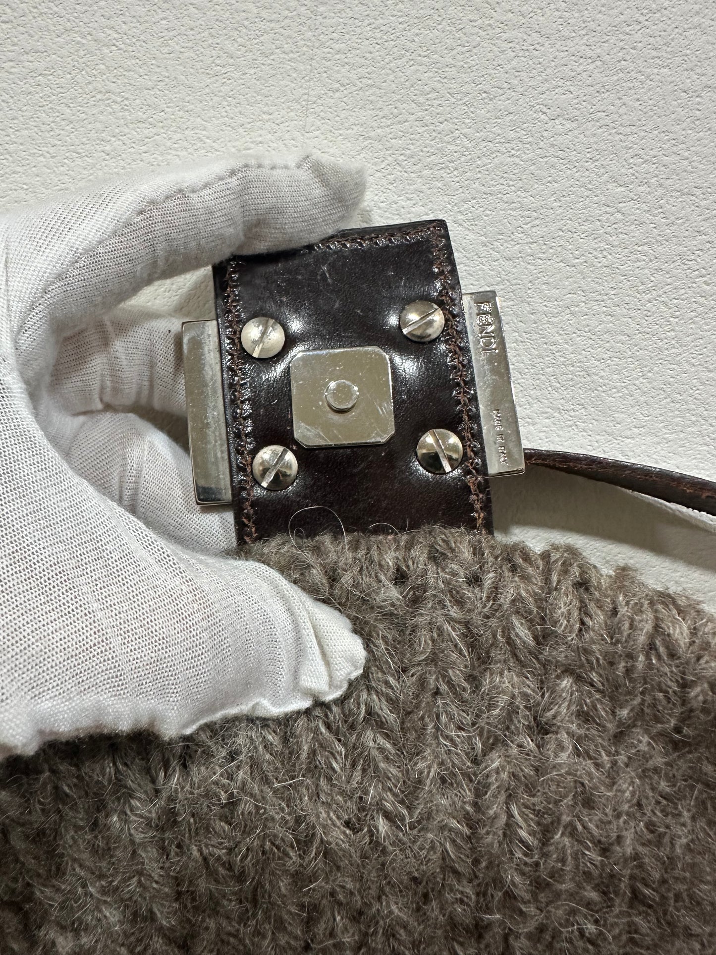 Fendi baguette wool