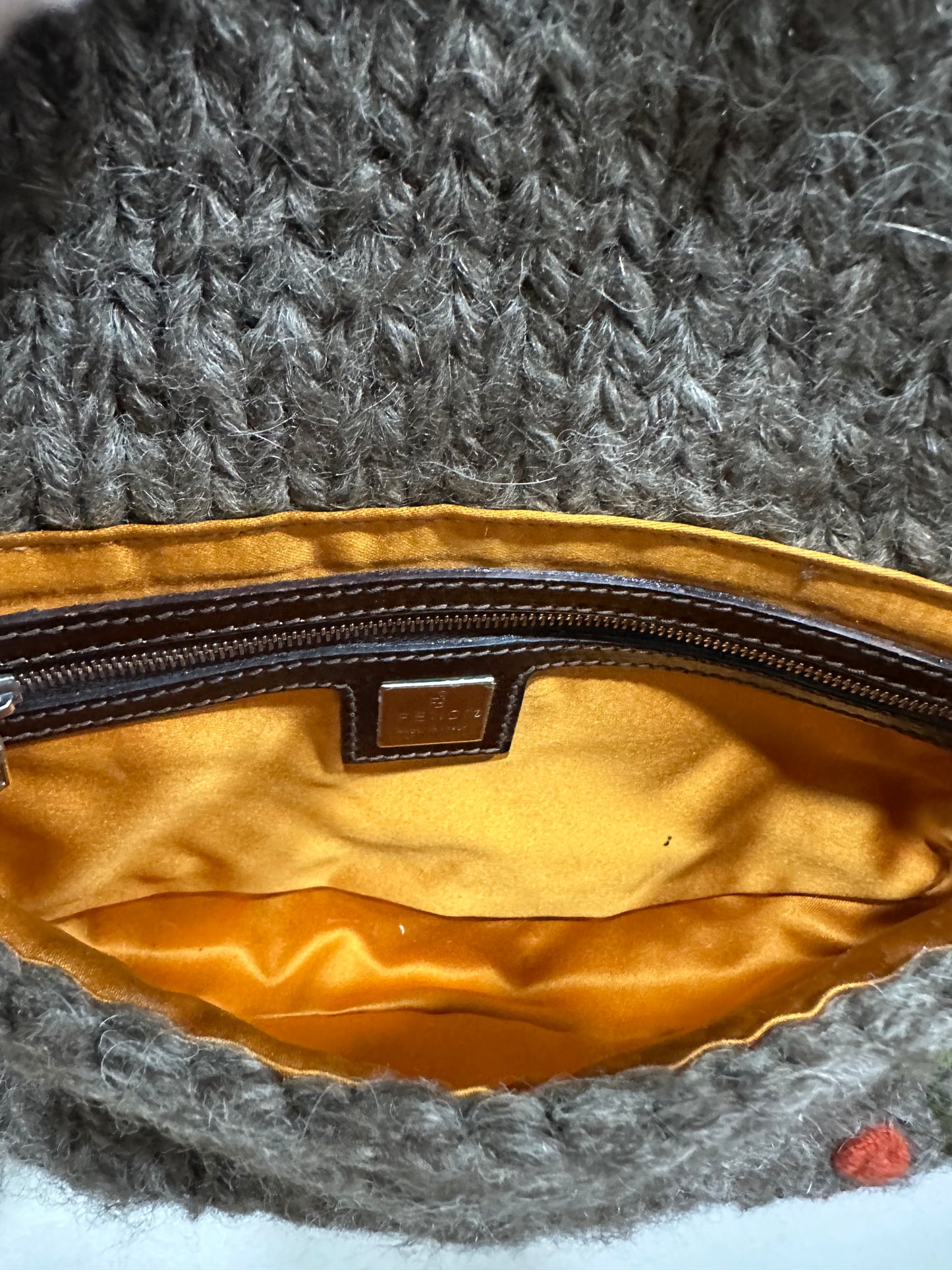 Fendi baguette wool