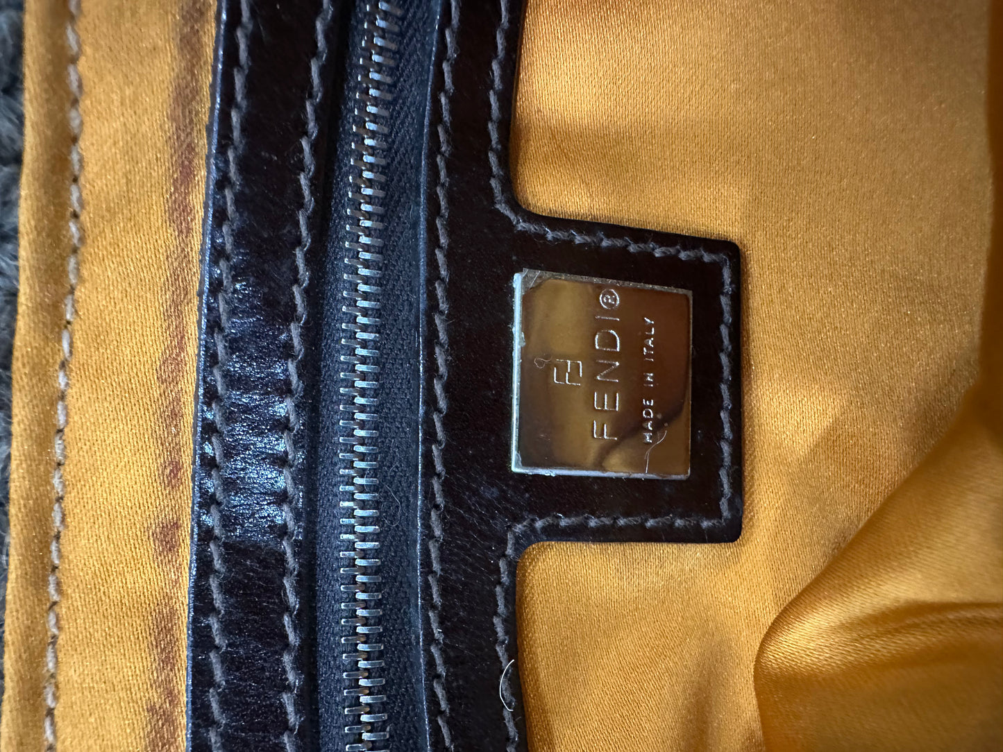 Fendi baguette wool