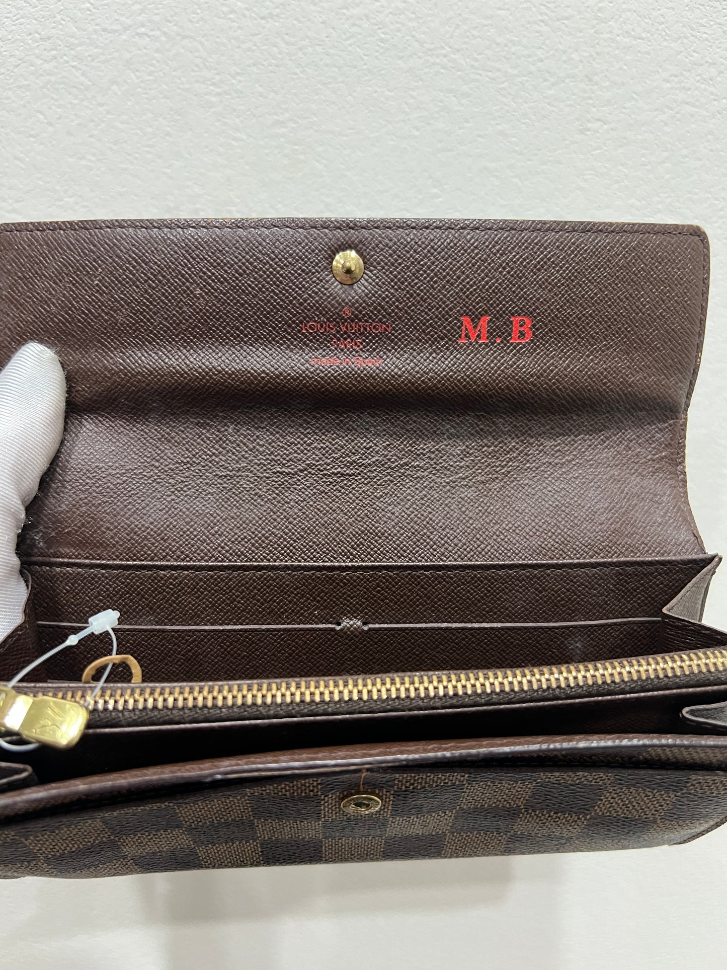 LOUIS VUITTON Damier Wallet